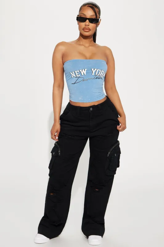 Come Play With Me Cargo Pant - Black made by Fashion Nova