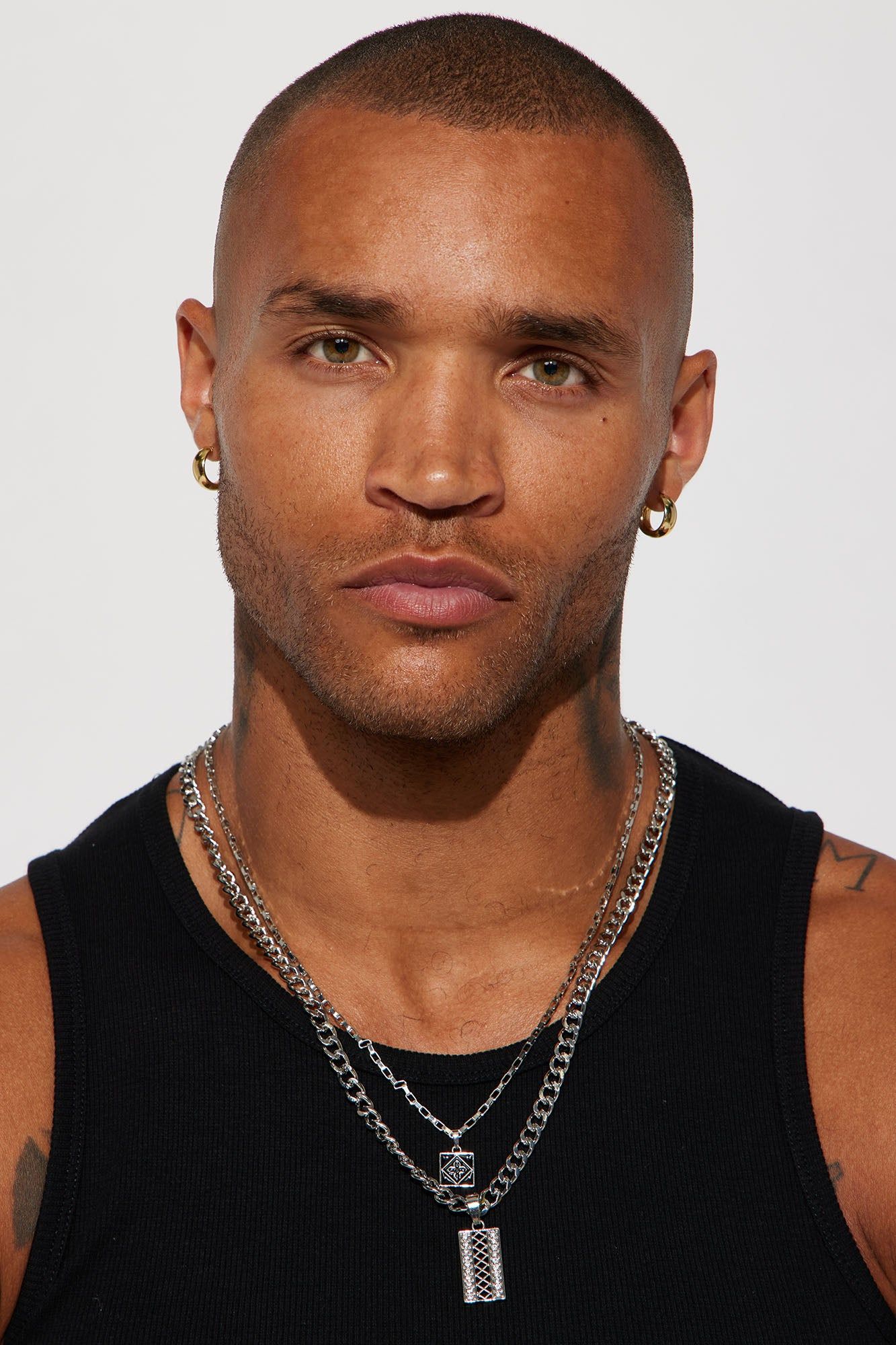 Slow Motion 2 Piece Chain Necklace - Silver sold by Fashion Nova product image thumbnail 2