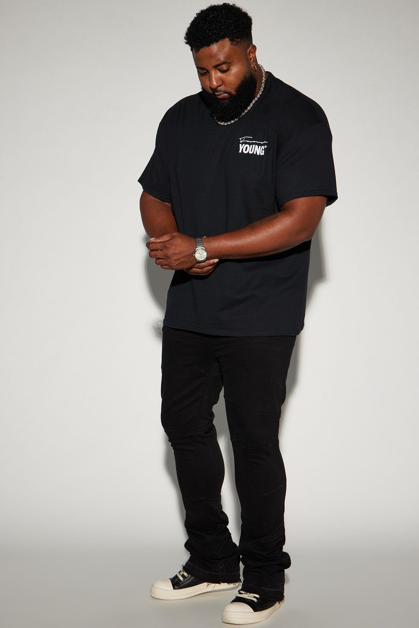 Forever Bear Short Sleeve Tee - Black sold by Fashion Nova product image thumbnail 5