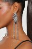 Fancy Night Out Earrings - Silver sold by Fashion Nova
