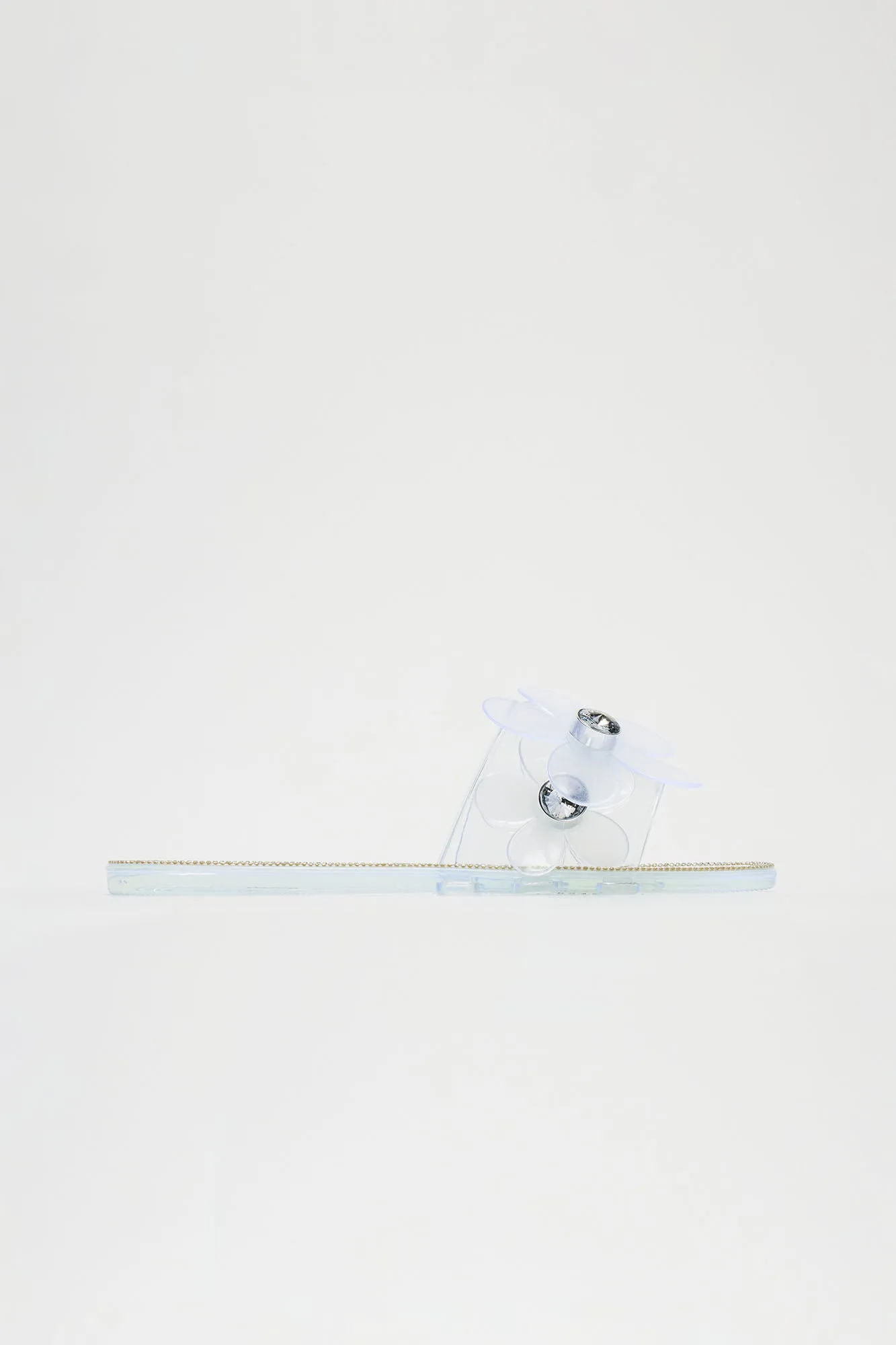 Sweet Flower Sandals - Clear sold by Fashion Nova product image thumbnail 4