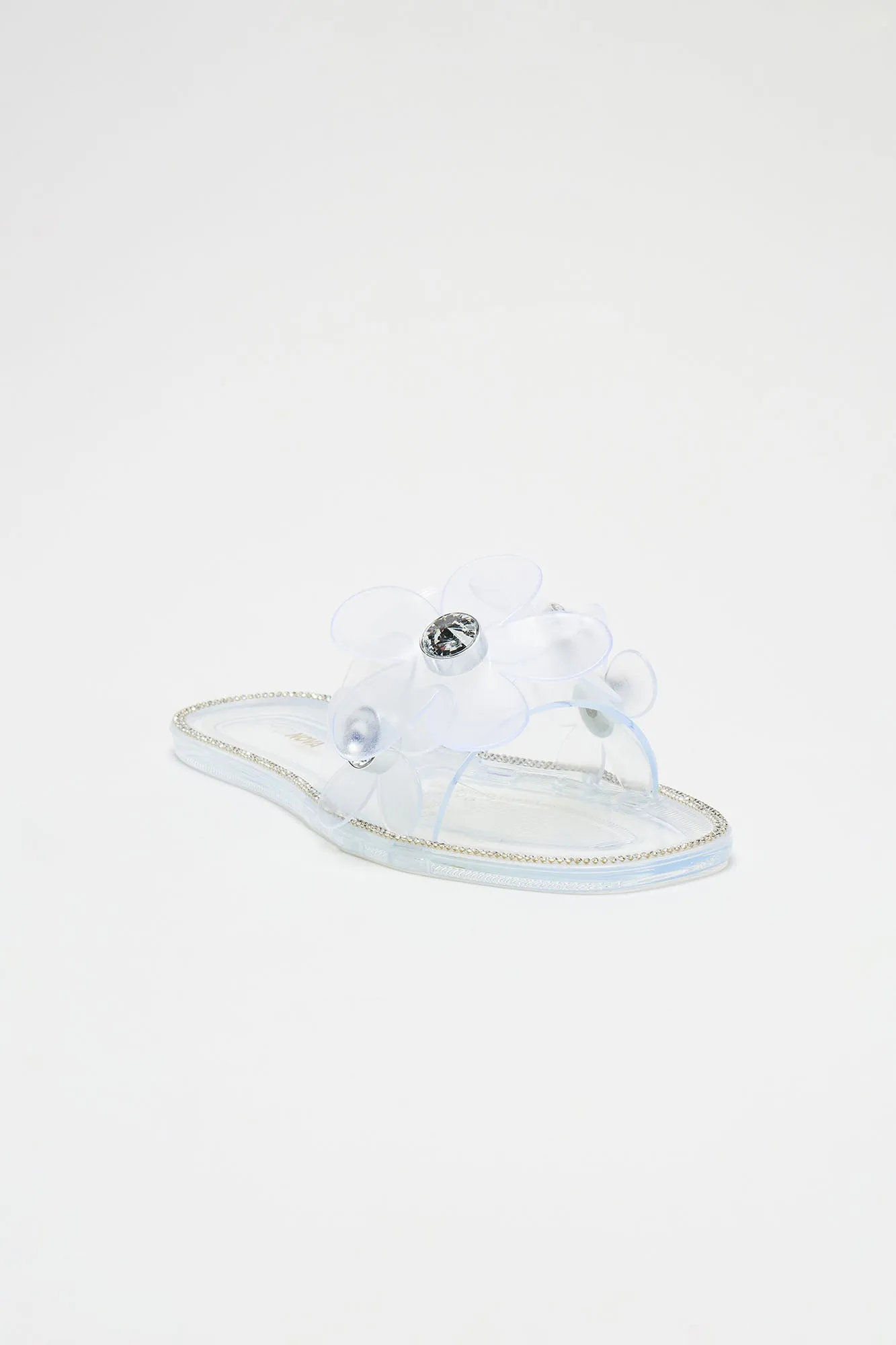 Sweet Flower Sandals - Clear sold by Fashion Nova product image thumbnail 2