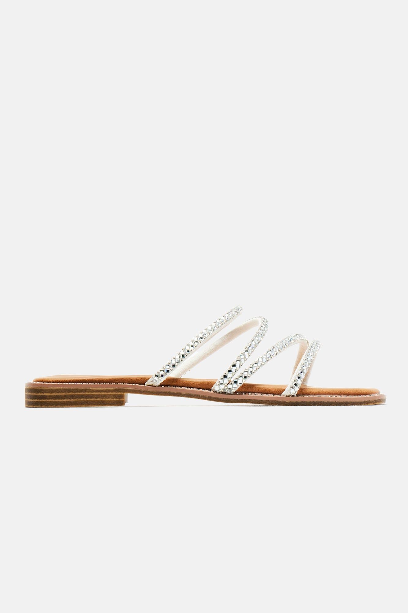 Kaydee Flat Sandals - Silver sold by Fashion Nova product image thumbnail 4