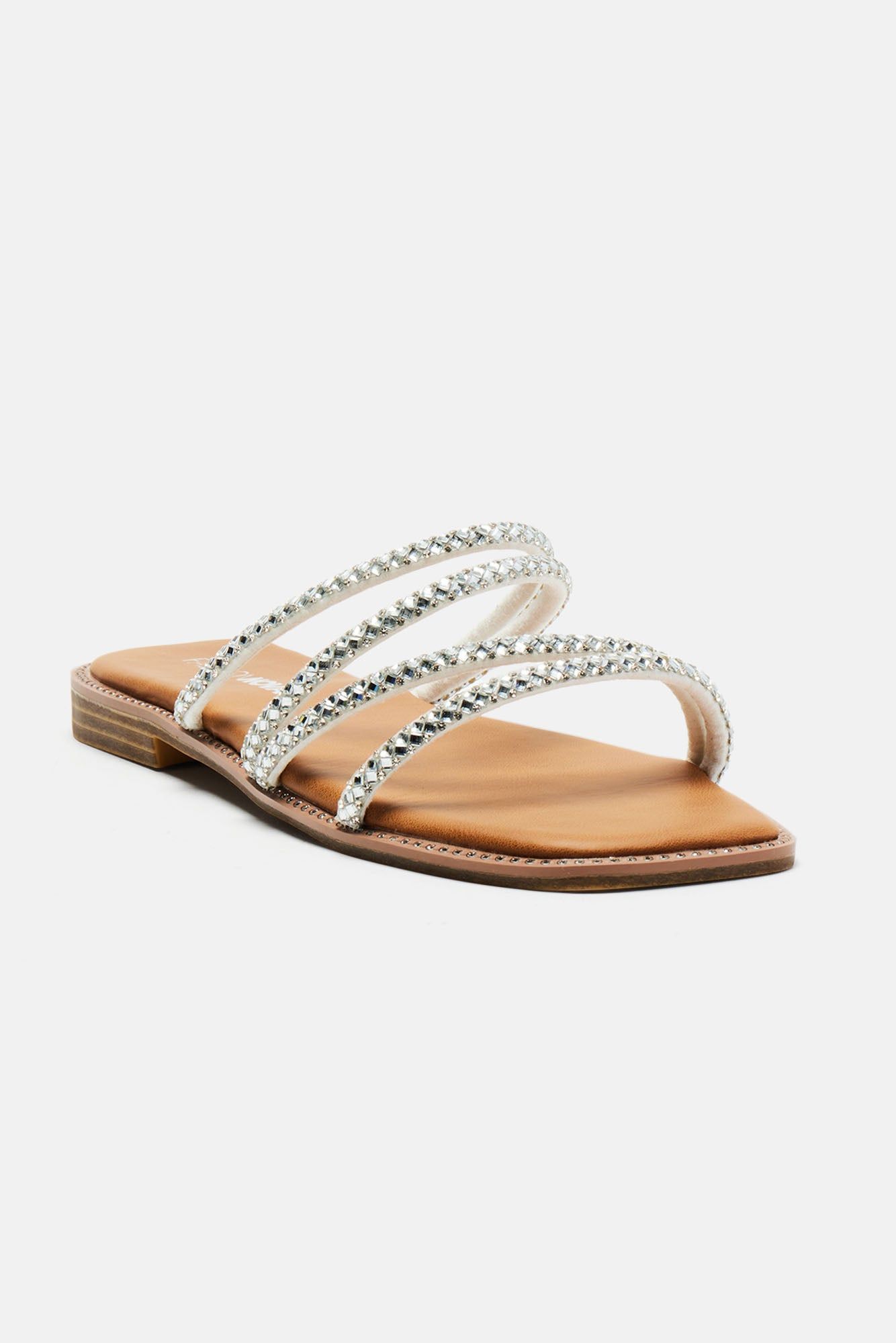 Kaydee Flat Sandals - Silver sold by Fashion Nova product image thumbnail 2