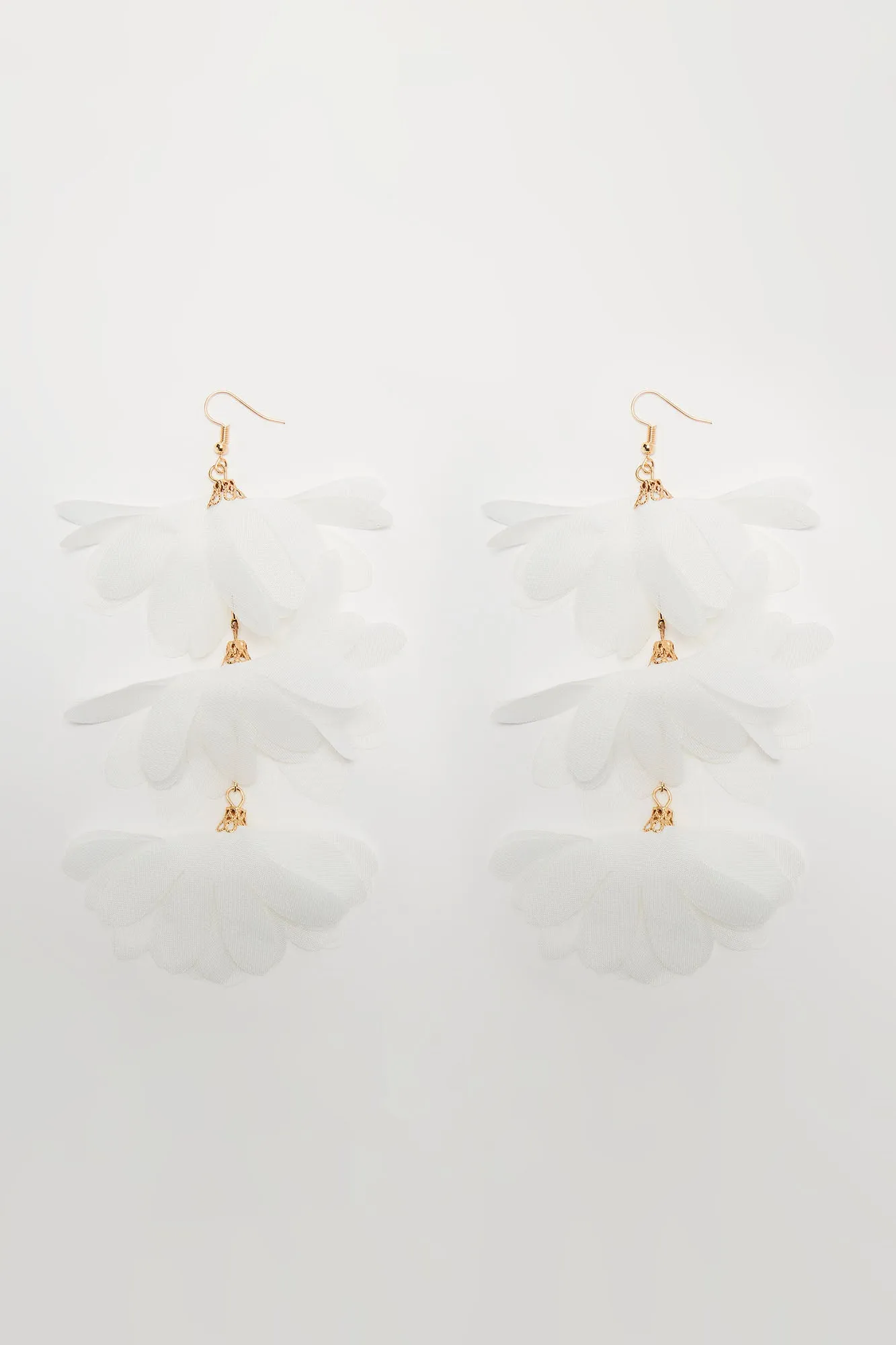 Garden Oasis Earrings - White sold by Fashion Nova product image thumbnail 3