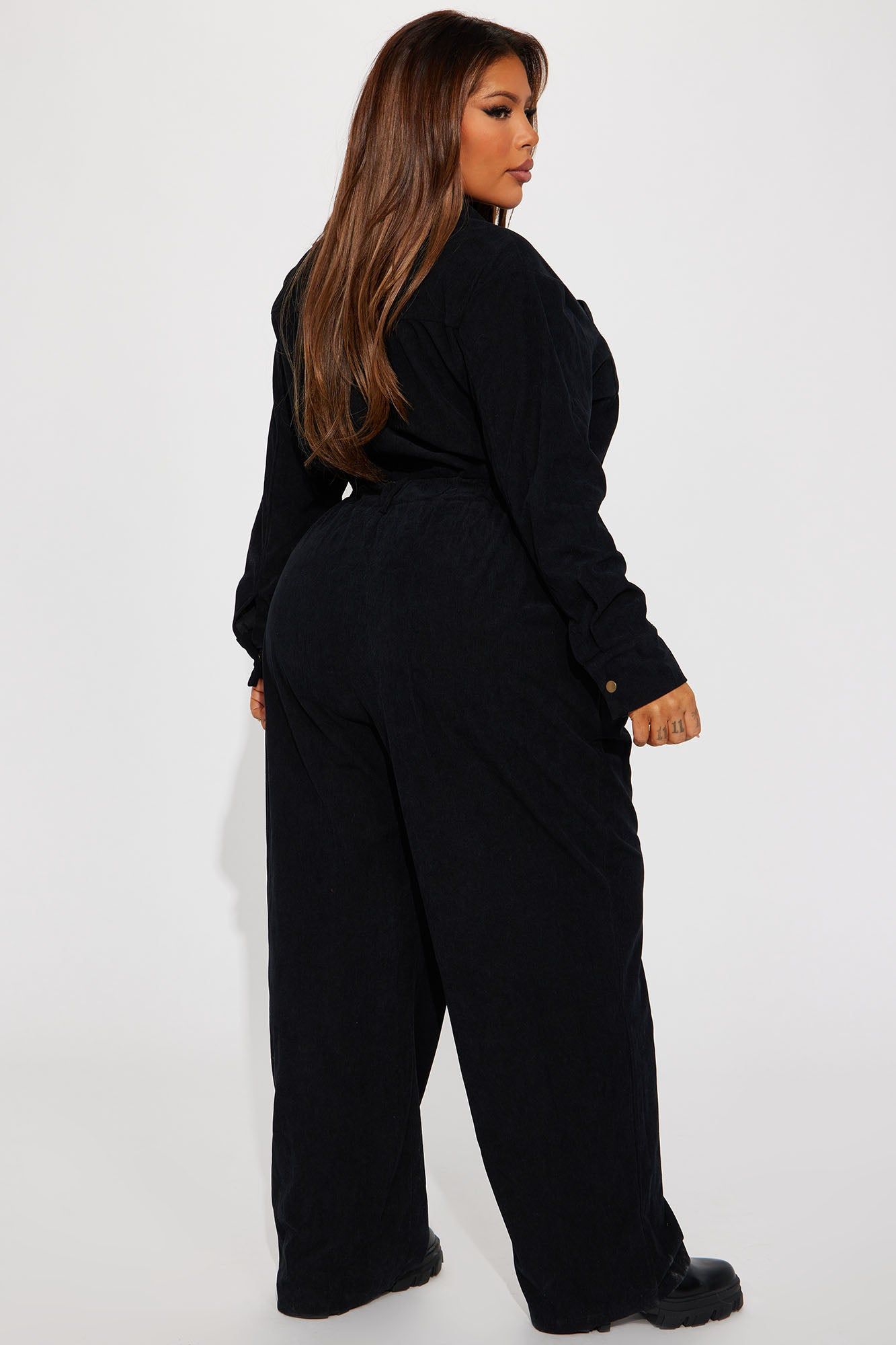 Only Forever Corduroy Jumpsuit - Black sold by Fashion Nova product image thumbnail 6