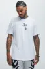 Keep Your Faith Short Sleeve Tee - White sold by Fashion Nova