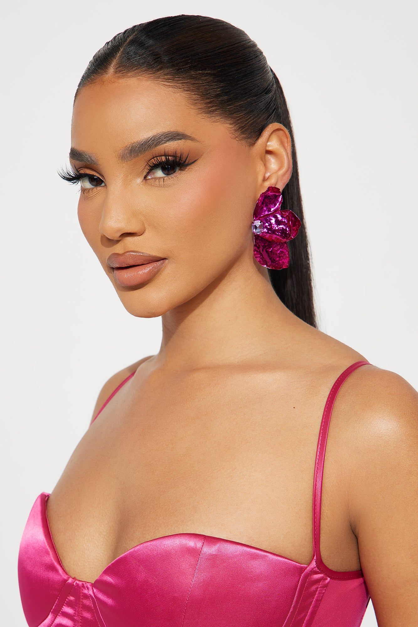 Burst Of Sunshine Earrings  - Pink sold by Fashion Nova product image thumbnail 2
