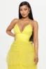 Tia Tulle Gown - Yellow sold by Fashion Nova