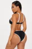 Kamara 2 Piece Bikini - Black/White sold by Fashion Nova