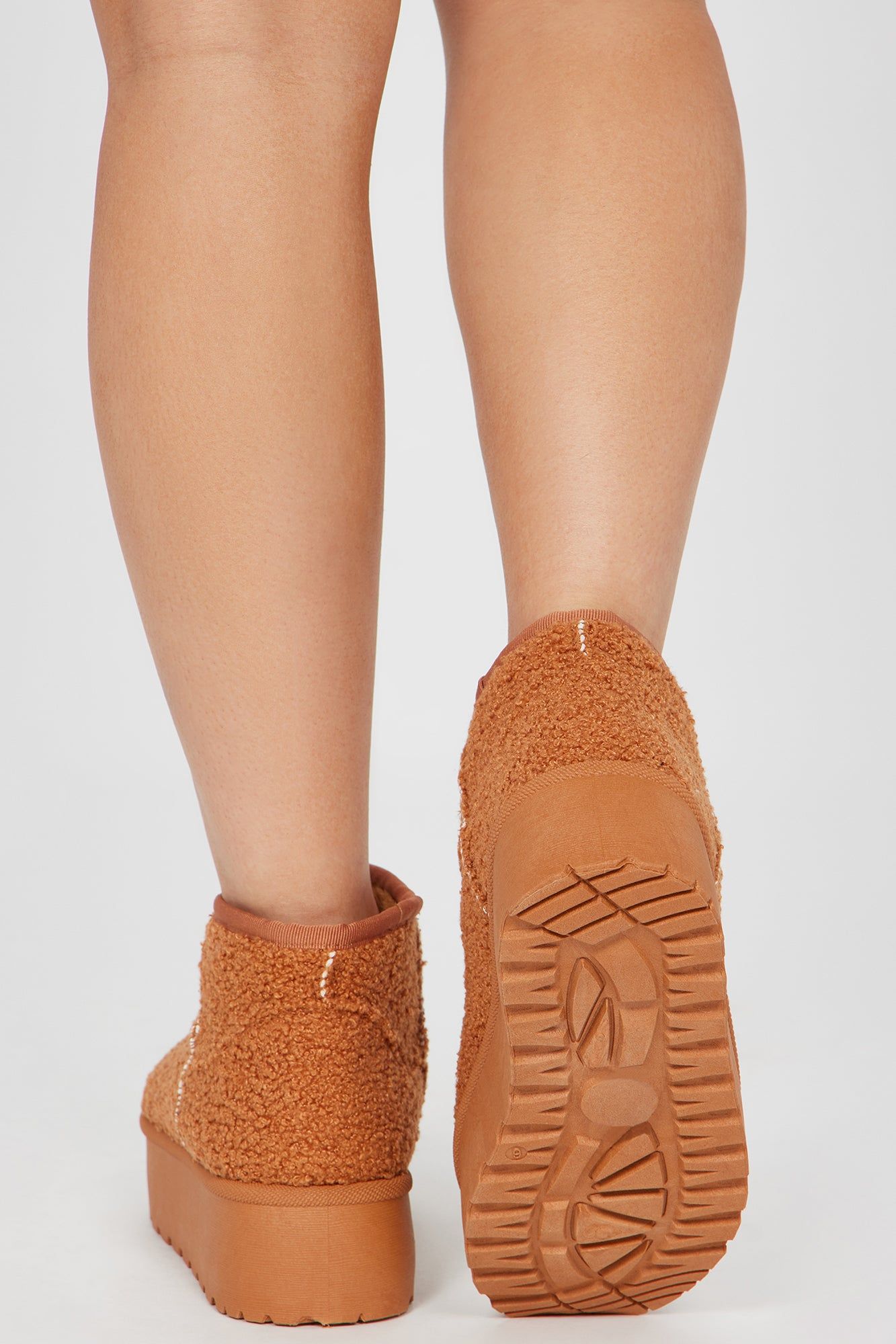 Always Cozy Booties - Tan sold by Fashion Nova product image thumbnail 4