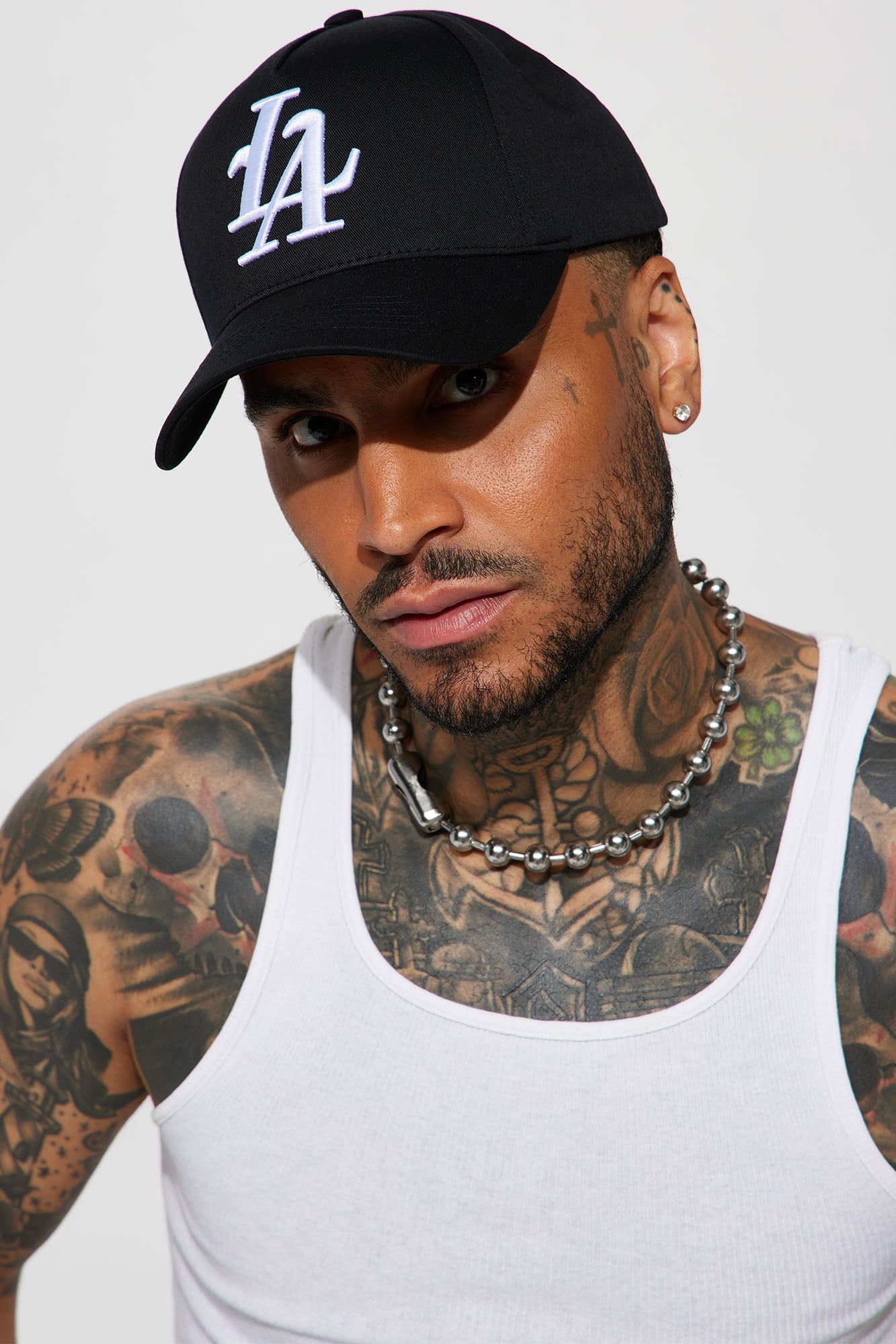 LA Snapback Hat - Black sold by Fashion Nova