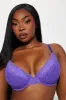 Nova Lace Push Up Bra - Purple sold by Fashion Nova