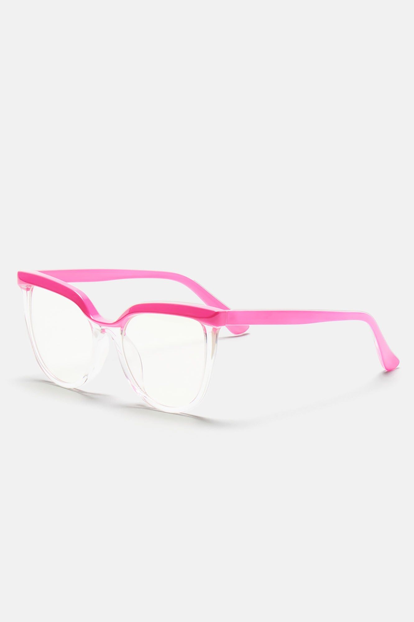 Clear As Day Glasses - Hot Pink sold by Fashion Nova product image thumbnail 3