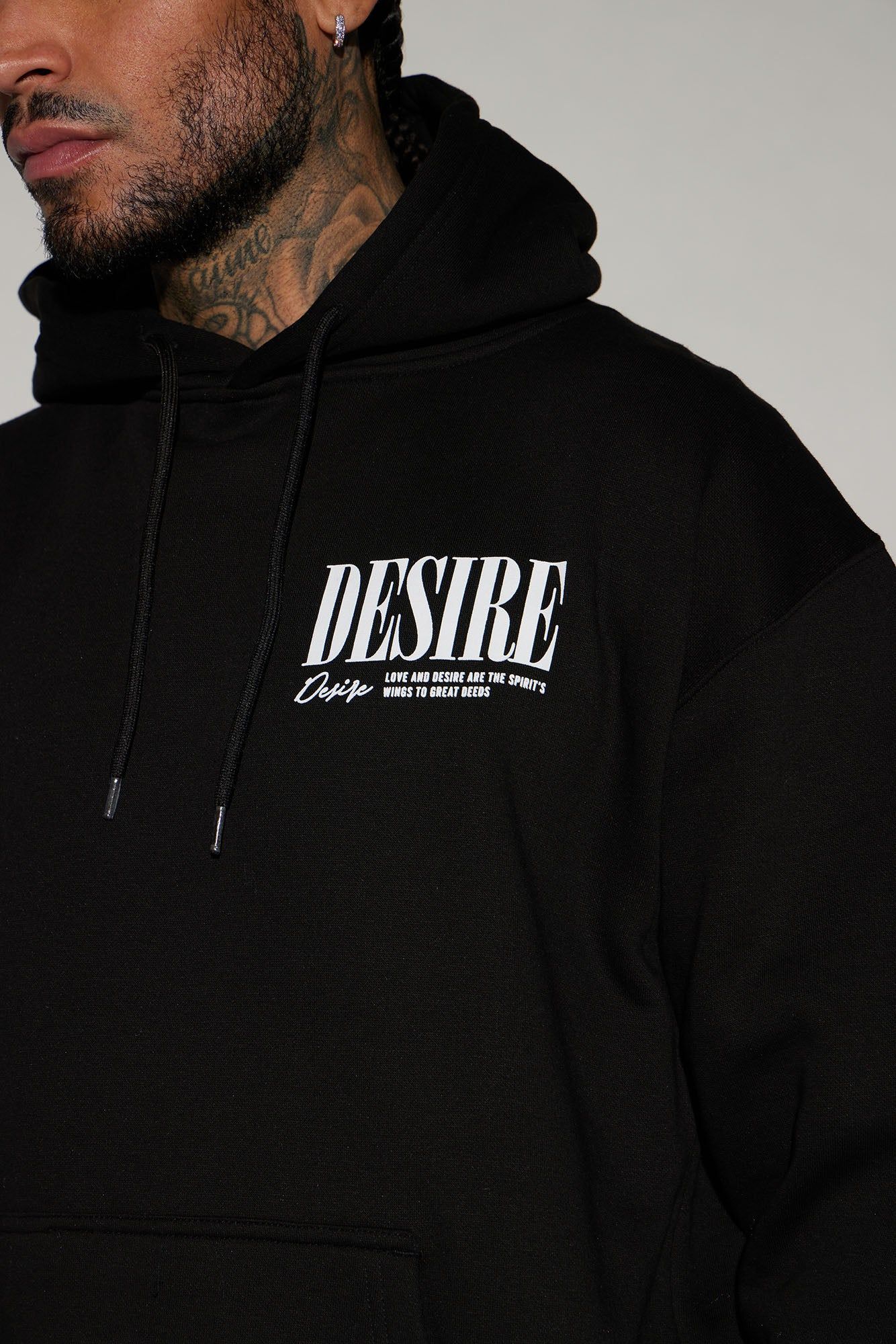 Love And Desire Hoodie - Black sold by Fashion Nova product image thumbnail 3