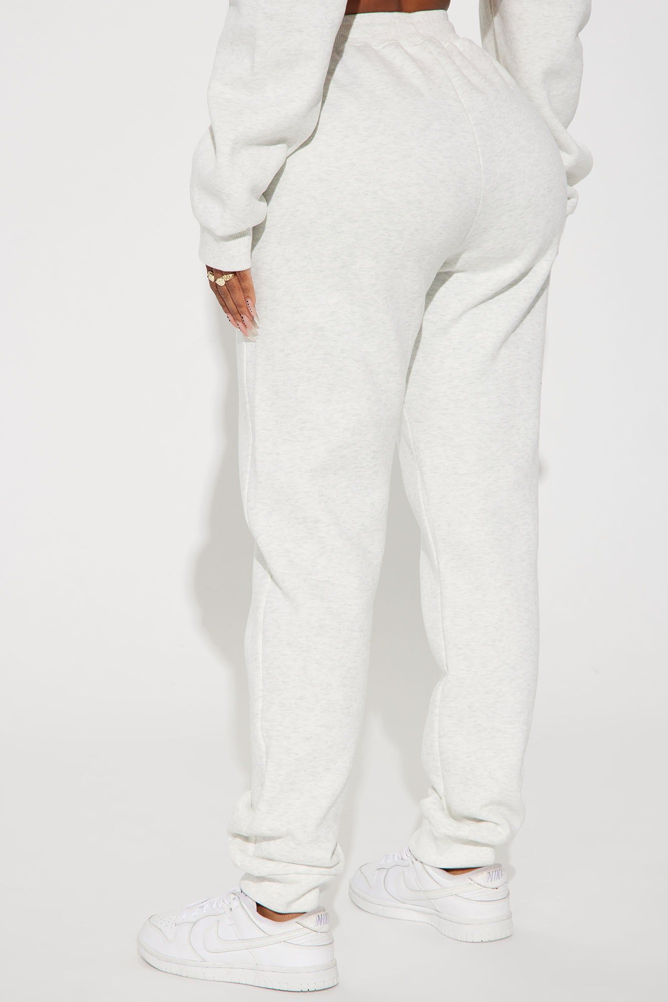 New York Puff Print Jogger - Heather Grey sold by Fashion Nova product image thumbnail 4