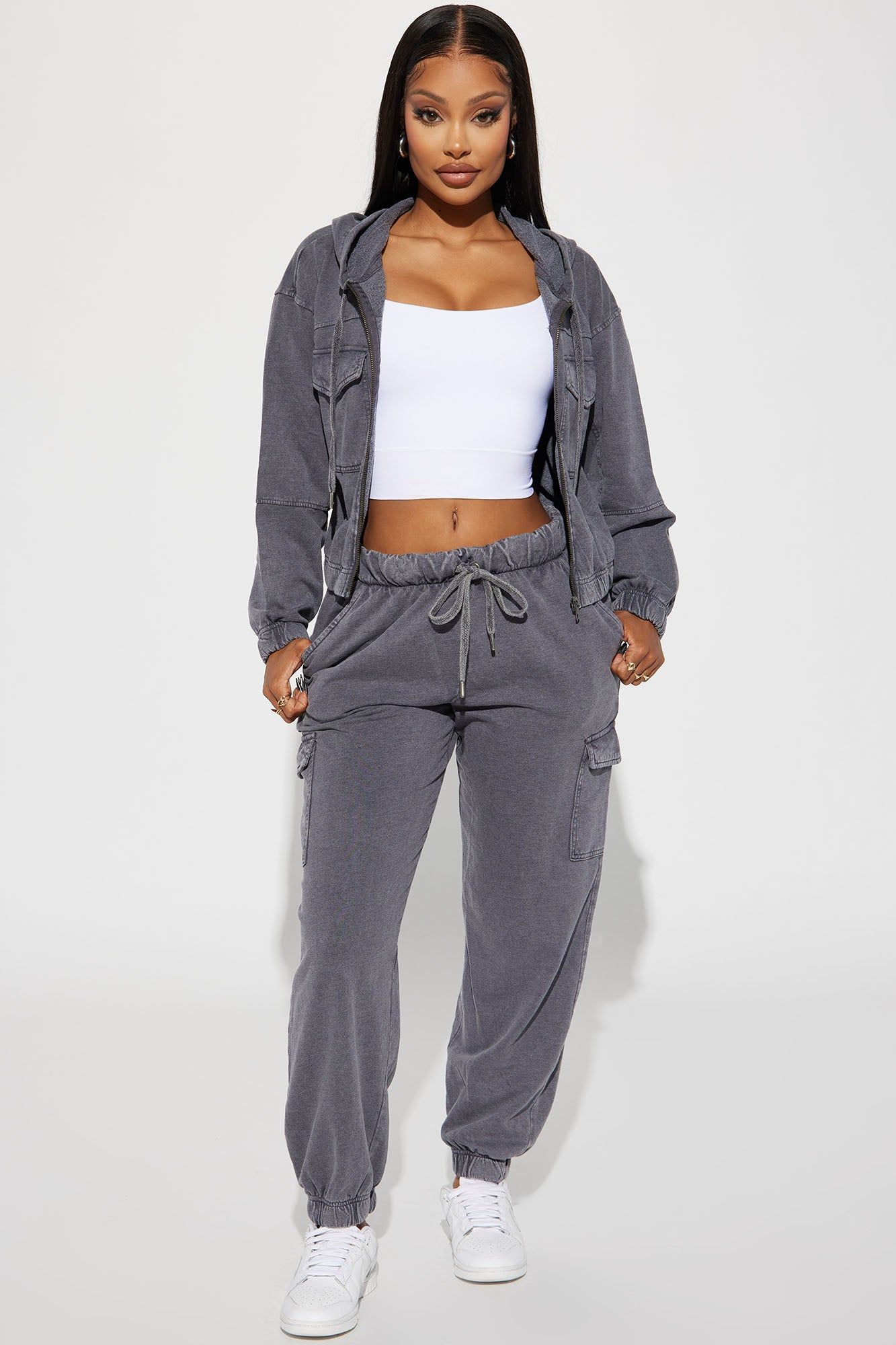 Aliya Ombre Blazer Pant Set - Lavender/combo sold by Fashion Nova