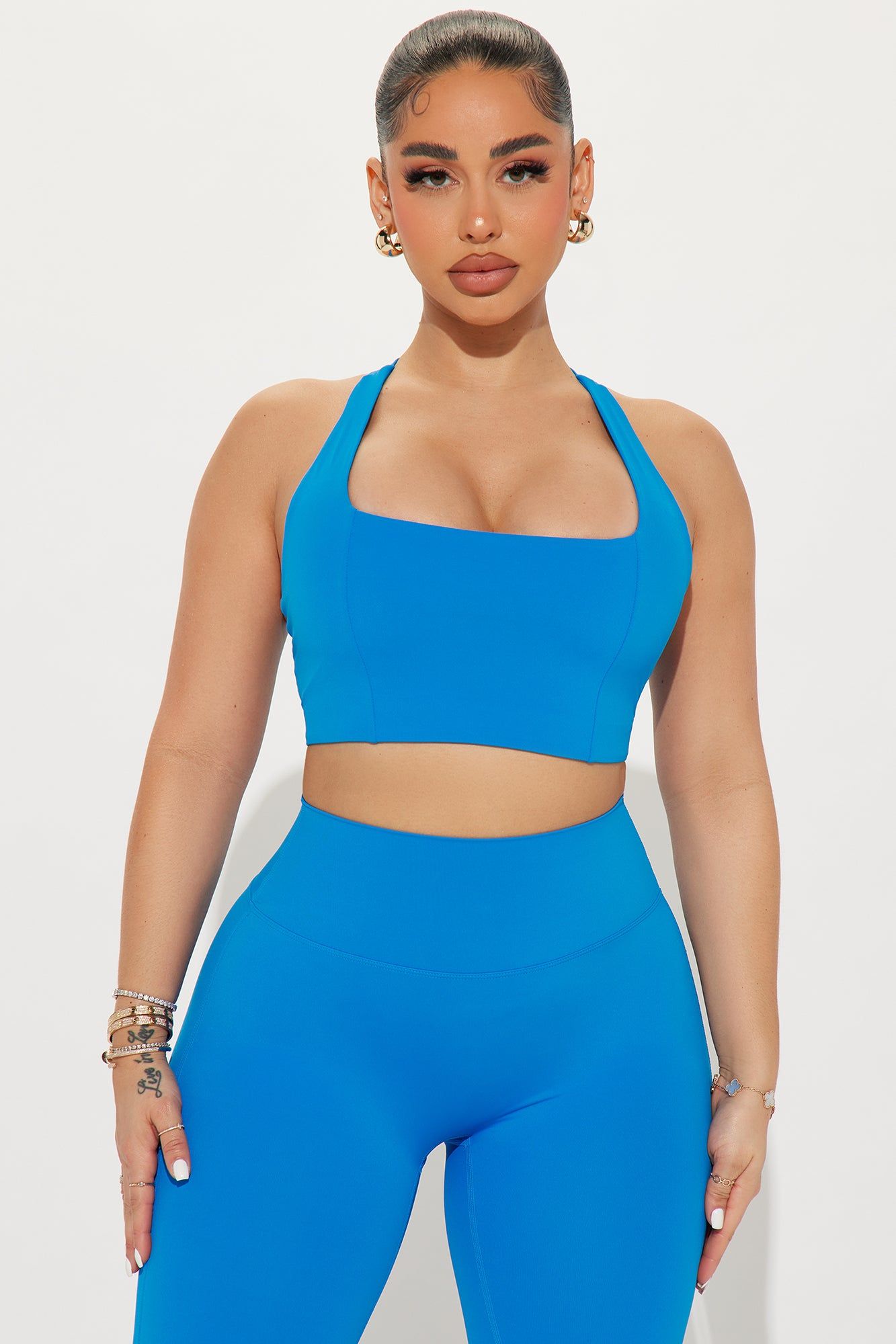 All The Gains Sports Bra - CobaltBlue sold by Fashion Nova