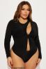 Tensions Rising Bodysuit - Black sold by Fashion Nova