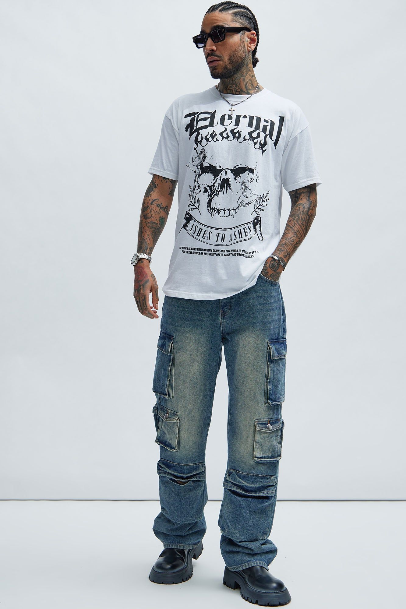 Reincarnation Short Sleeve Tee - White sold by Fashion Nova product image thumbnail 3