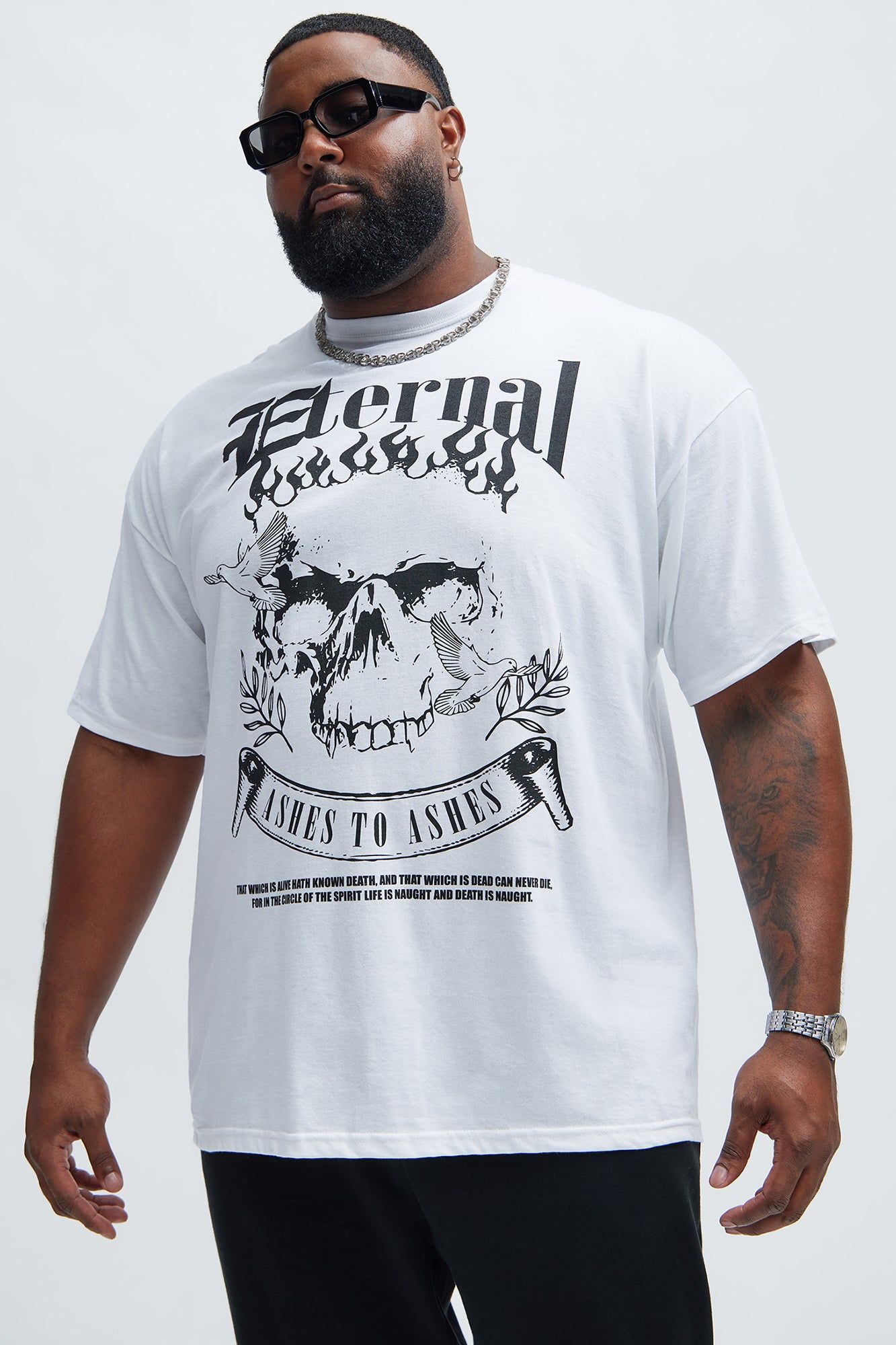 Reincarnation Short Sleeve Tee - White sold by Fashion Nova product image thumbnail 4