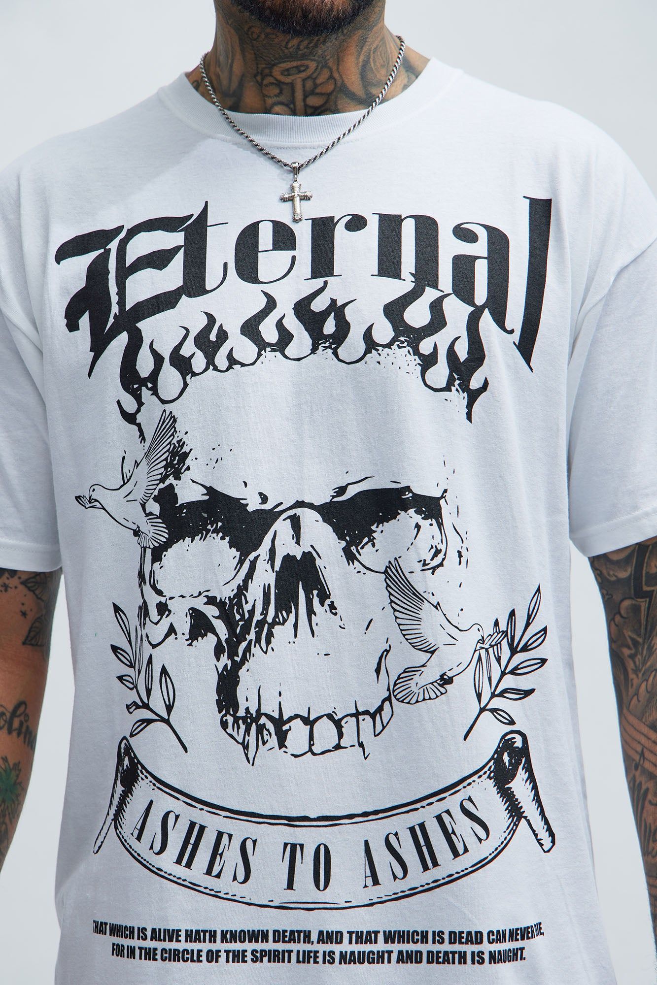 Reincarnation Short Sleeve Tee - White sold by Fashion Nova product image thumbnail 2