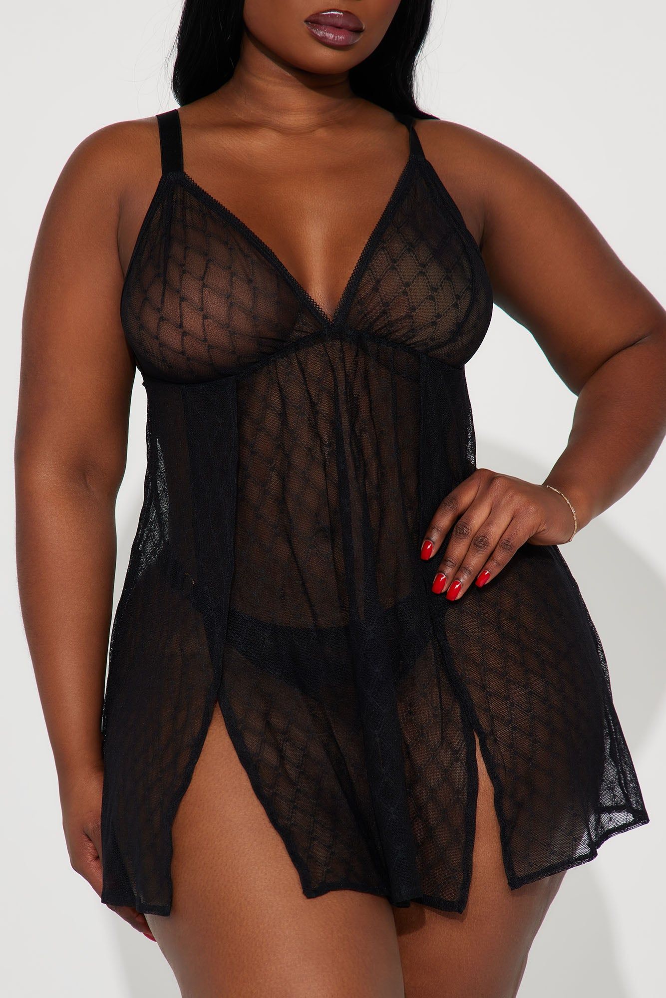 Endless Love Babydoll - Black sold by Fashion Nova product image thumbnail 5