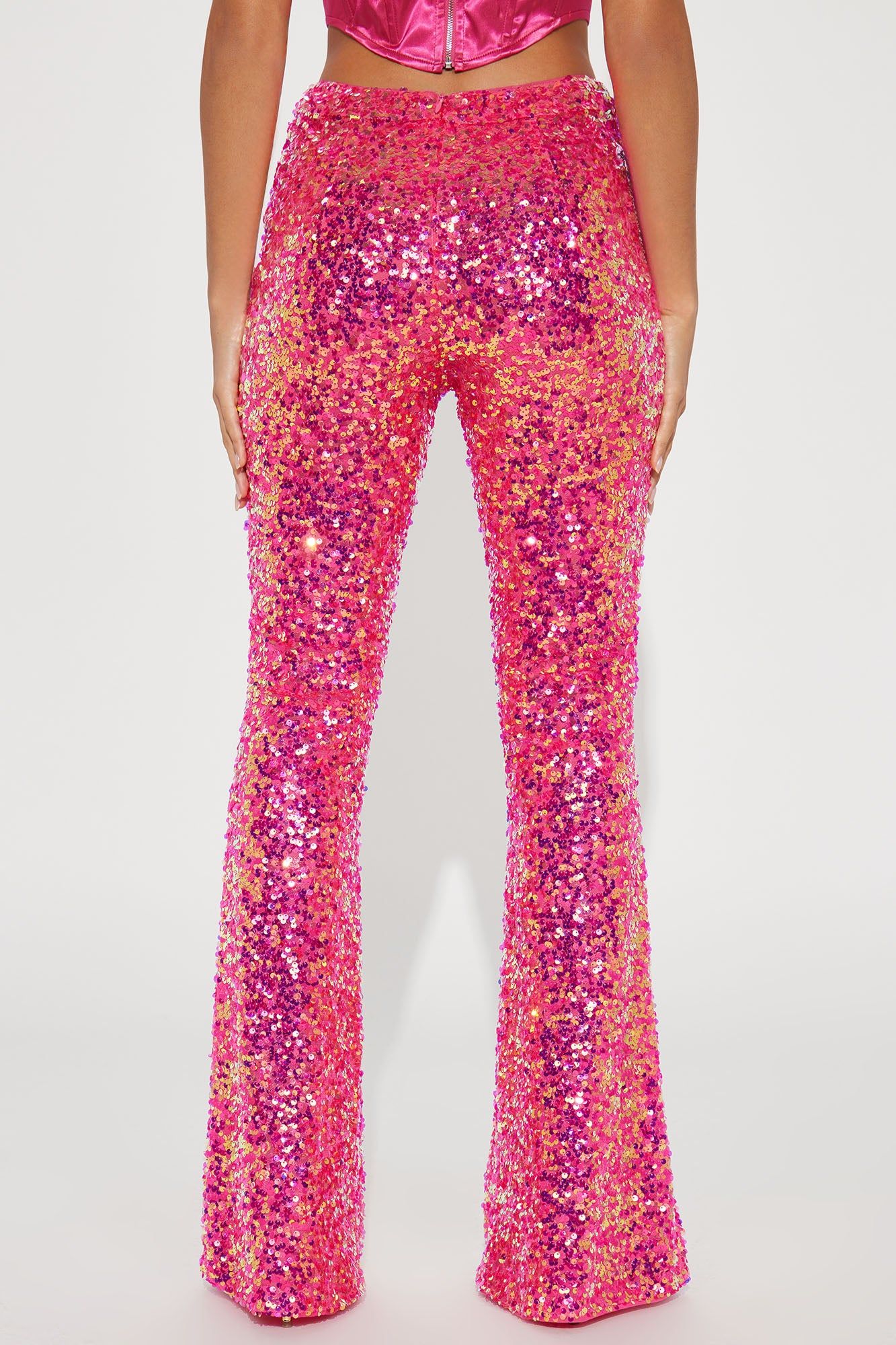 In My Era Sequin Pant - Fuchsia sold by Fashion Nova product image thumbnail 3