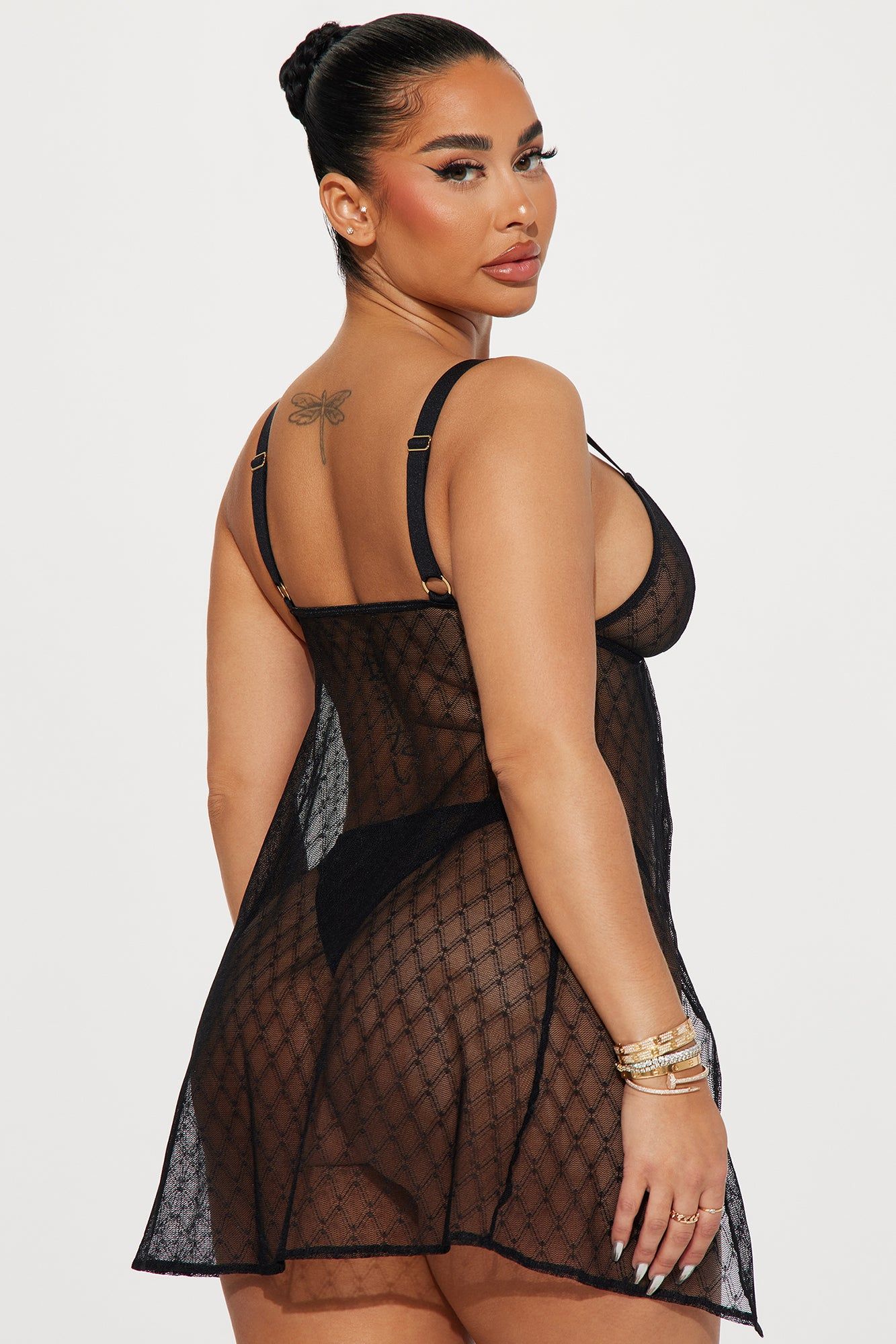 Endless Love Babydoll - Black sold by Fashion Nova product image thumbnail 3