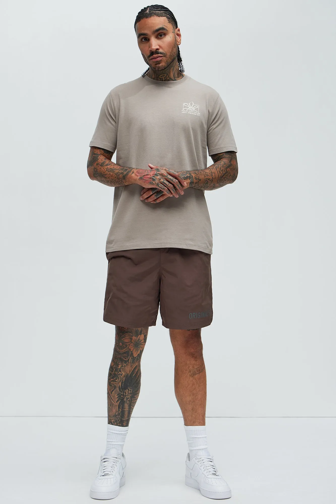The Slow Day Short Sleeve Tee - Sand sold by Fashion Nova product image thumbnail 3