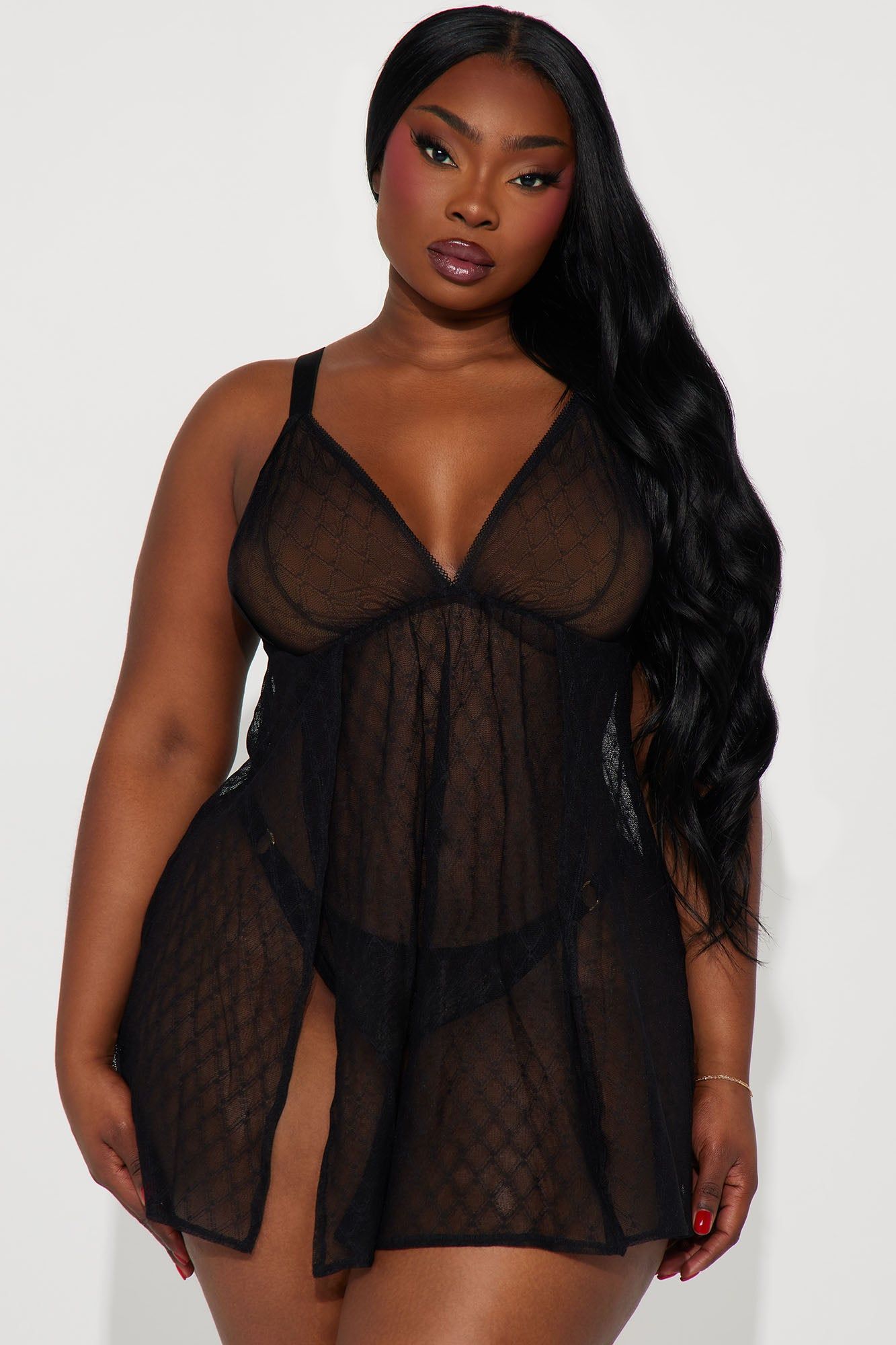 Endless Love Babydoll - Black sold by Fashion Nova product image thumbnail 4