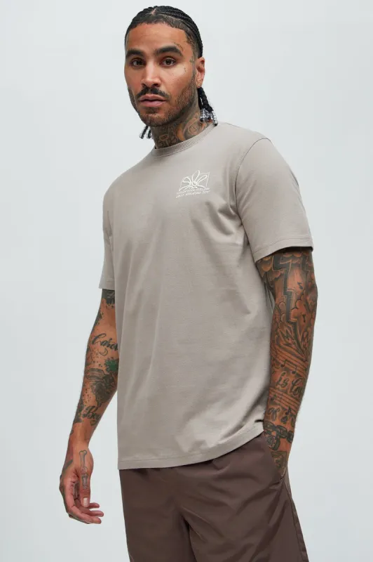 The Slow Day Short Sleeve Tee - Sand sold by Fashion Nova