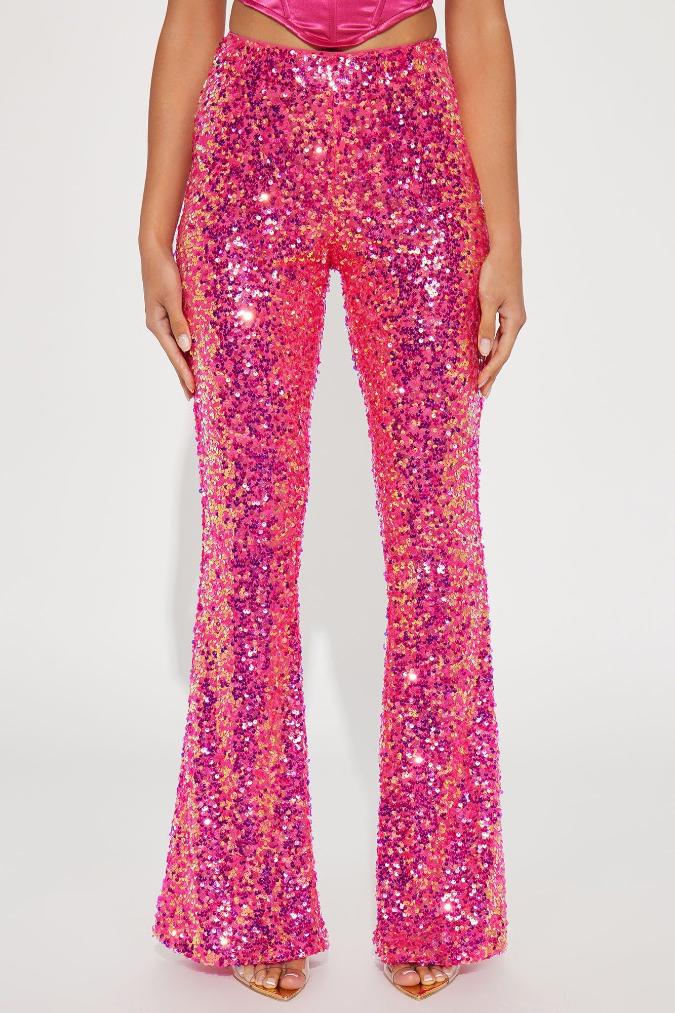 In My Era Sequin Pant - Fuchsia sold by Fashion Nova product image thumbnail 2