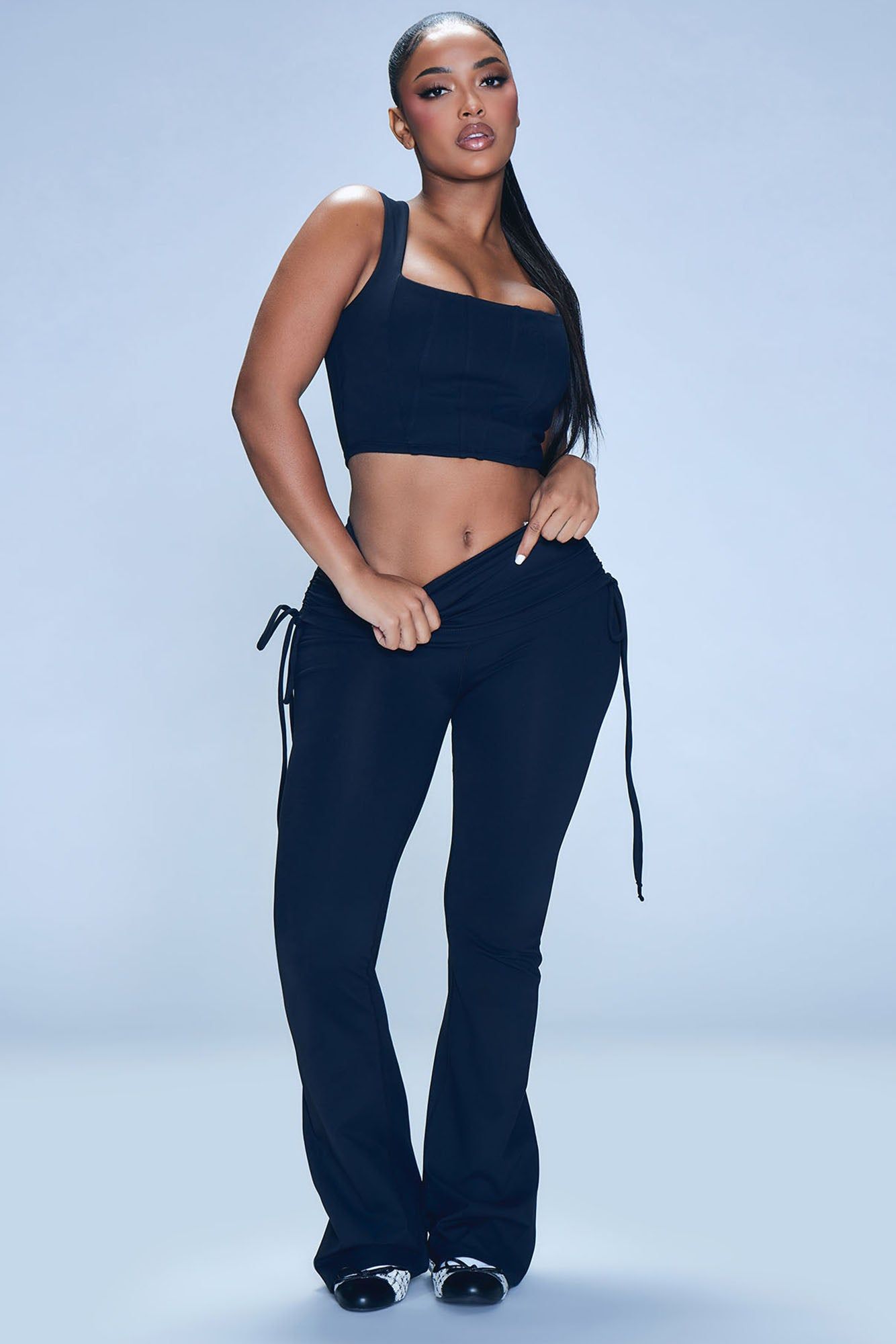 First Position Super Soft Active Top - Black sold by Fashion Nova product image thumbnail 2
