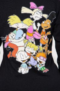 My Childhood Long Sleeve Tee - Black sold by Fashion Nova