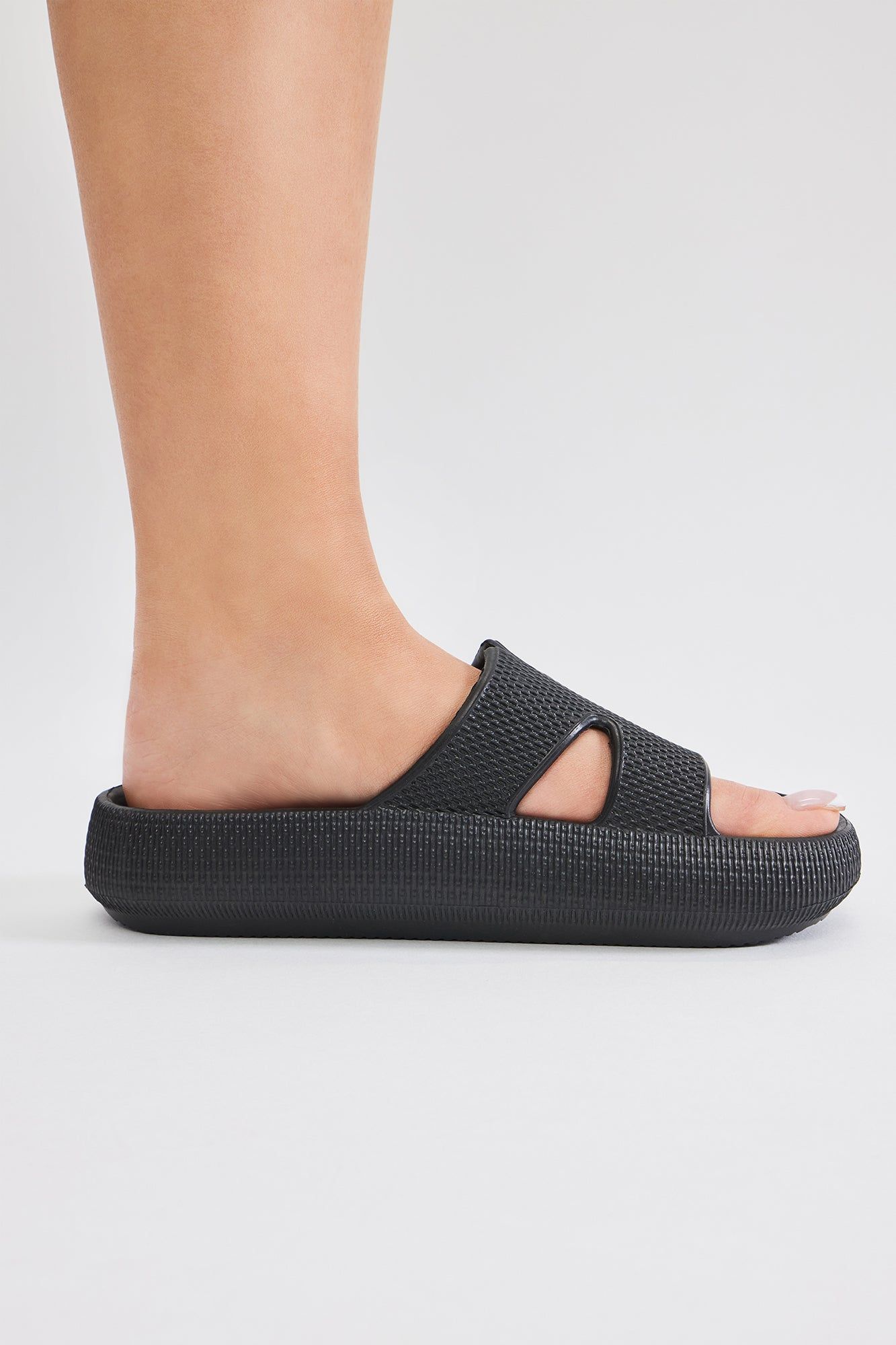 Can You Dig It Casual Slides - Black sold by Fashion Nova product image thumbnail 4
