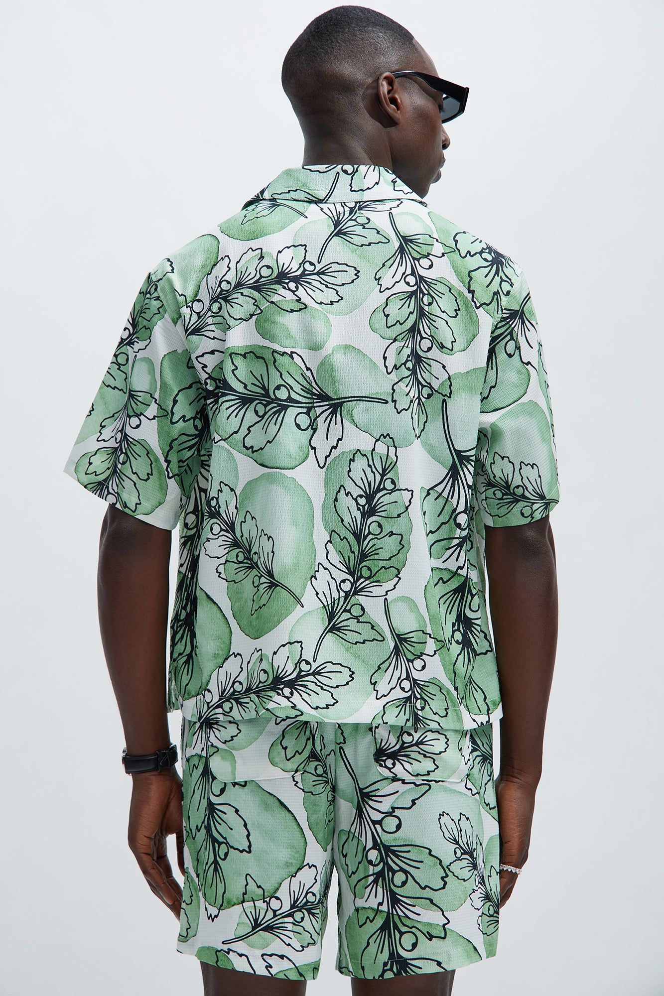 Pitri Textured Shirt - Green/combo sold by Fashion Nova product image thumbnail 4