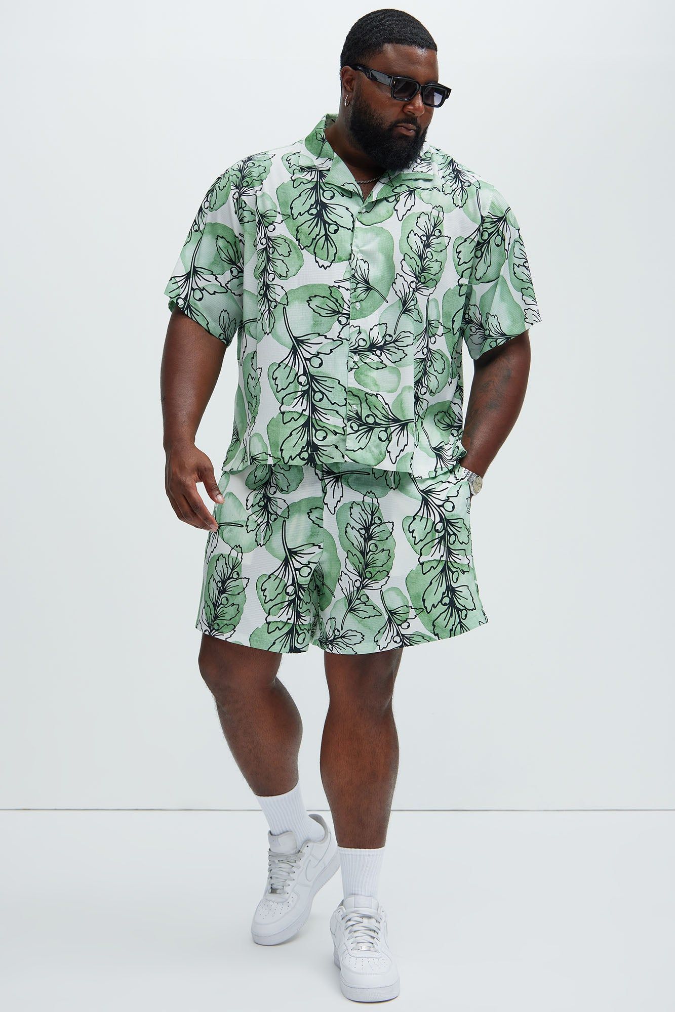 Pitri Textured Shirt - Green/combo sold by Fashion Nova product image thumbnail 5