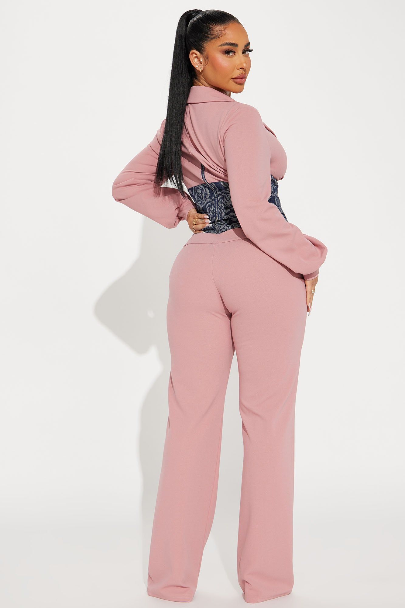 Fiona Blazer Pant Set - Mauve sold by Fashion Nova product image thumbnail 3