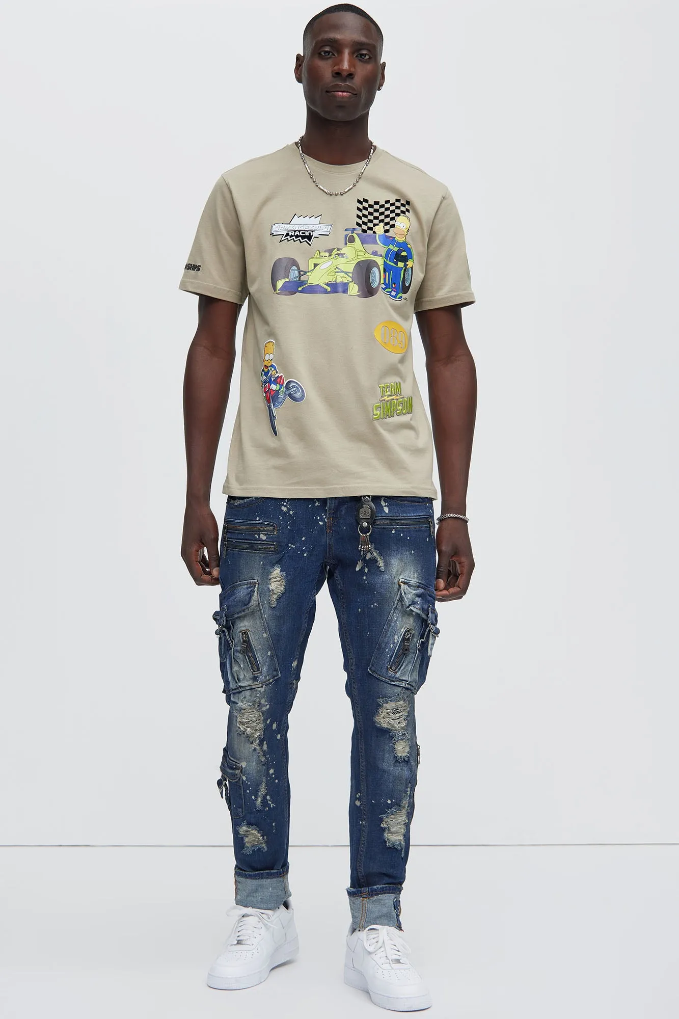 Destroyed Me Skinny Jeans - Indigo sold by Fashion Nova product image thumbnail 2