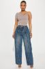 Wavy Baby Straight Leg Jeans - Medium Wash sold by Fashion Nova
