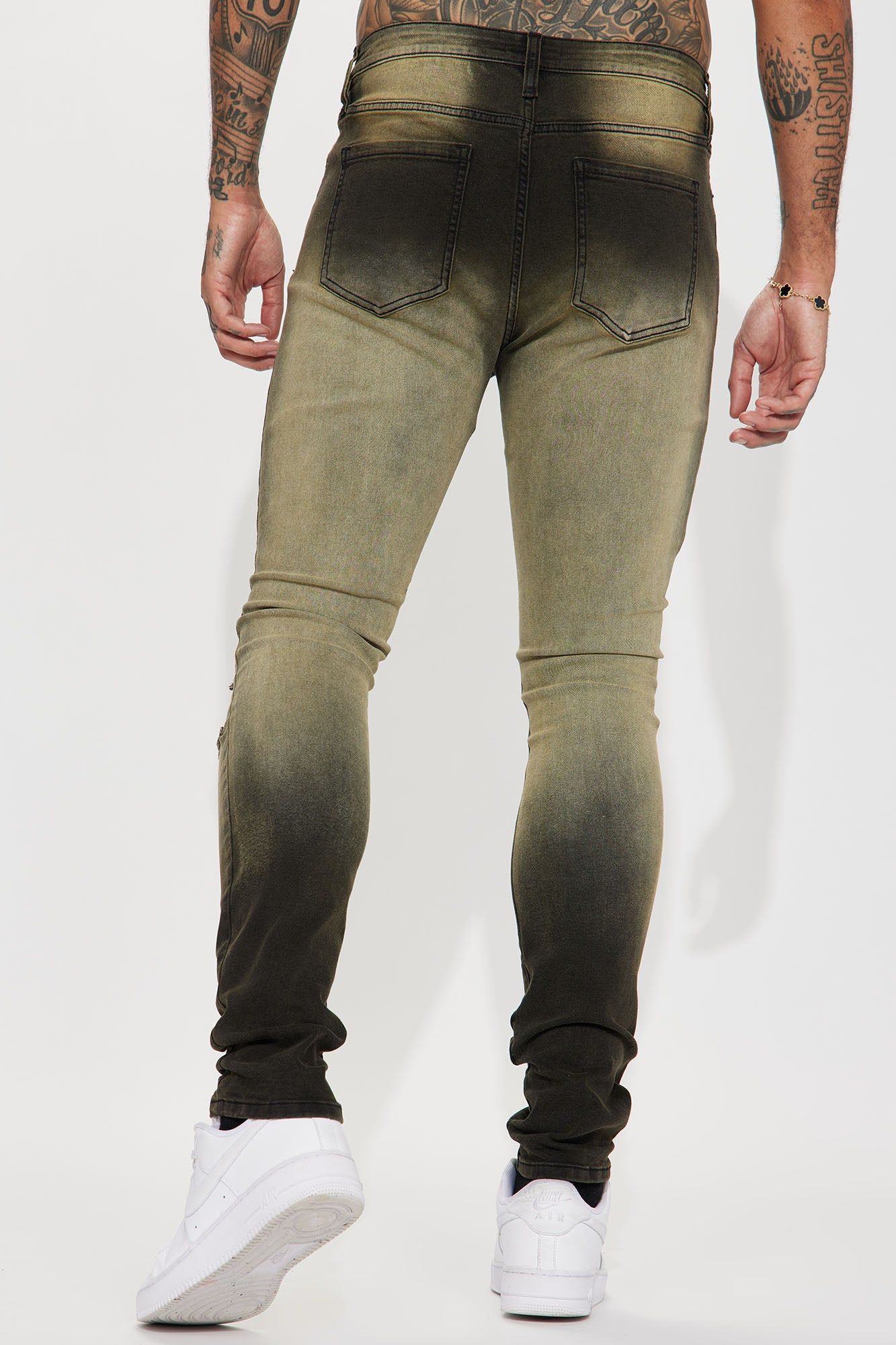 Having Fun Stacked Skinny Jeans - Black Wash sold by Fashion Nova product image thumbnail 5