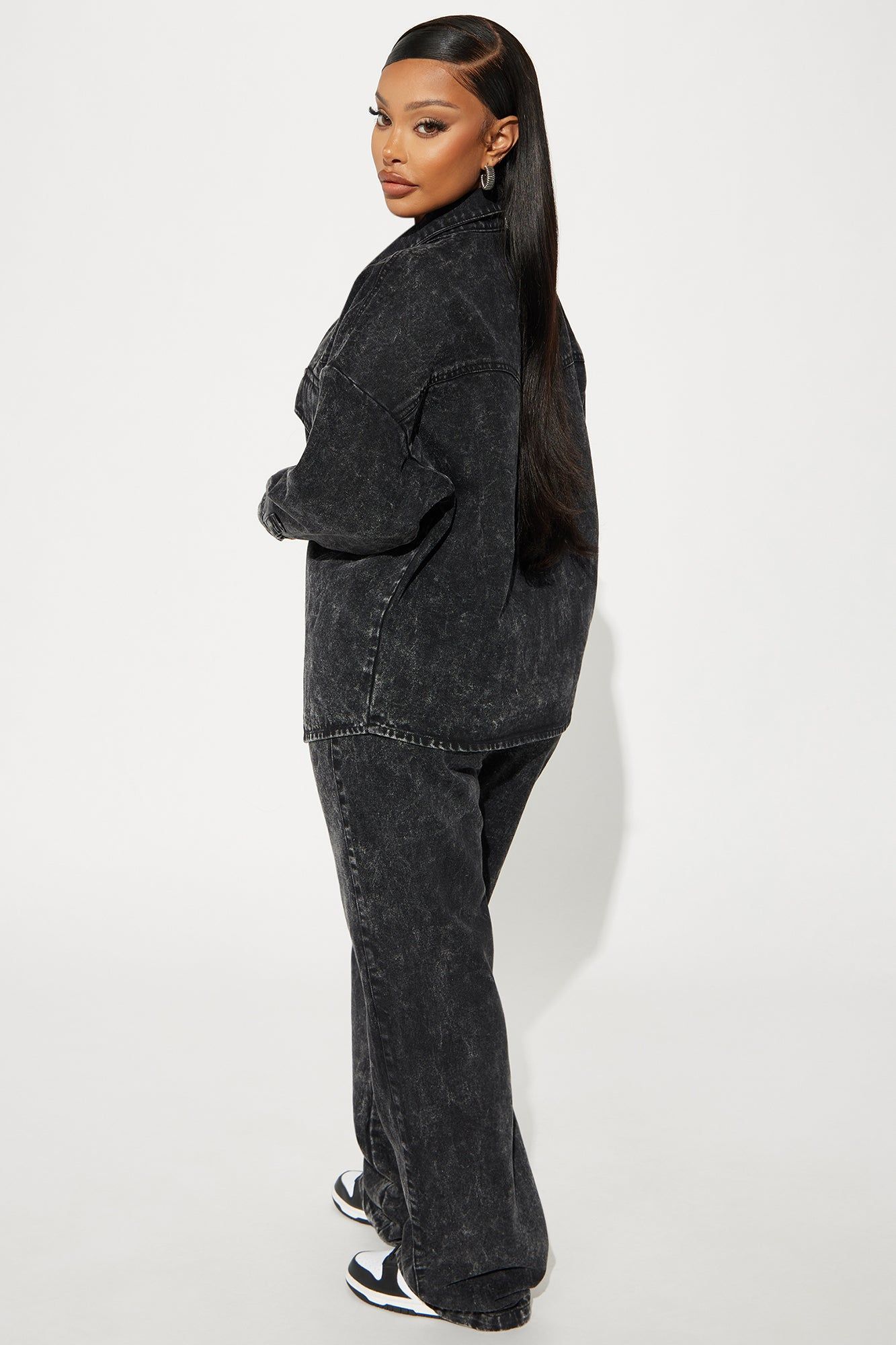 The Only Match Denim Pant Set - Black sold by Fashion Nova product image thumbnail 3