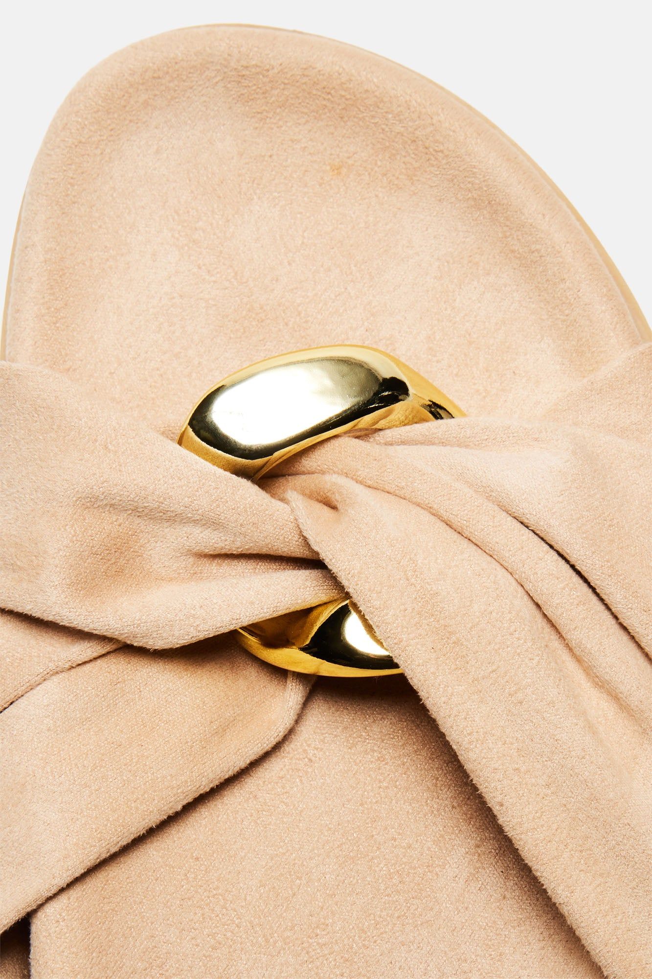 Forever My Favorite Flat Sandals - Beige sold by Fashion Nova product image thumbnail 5