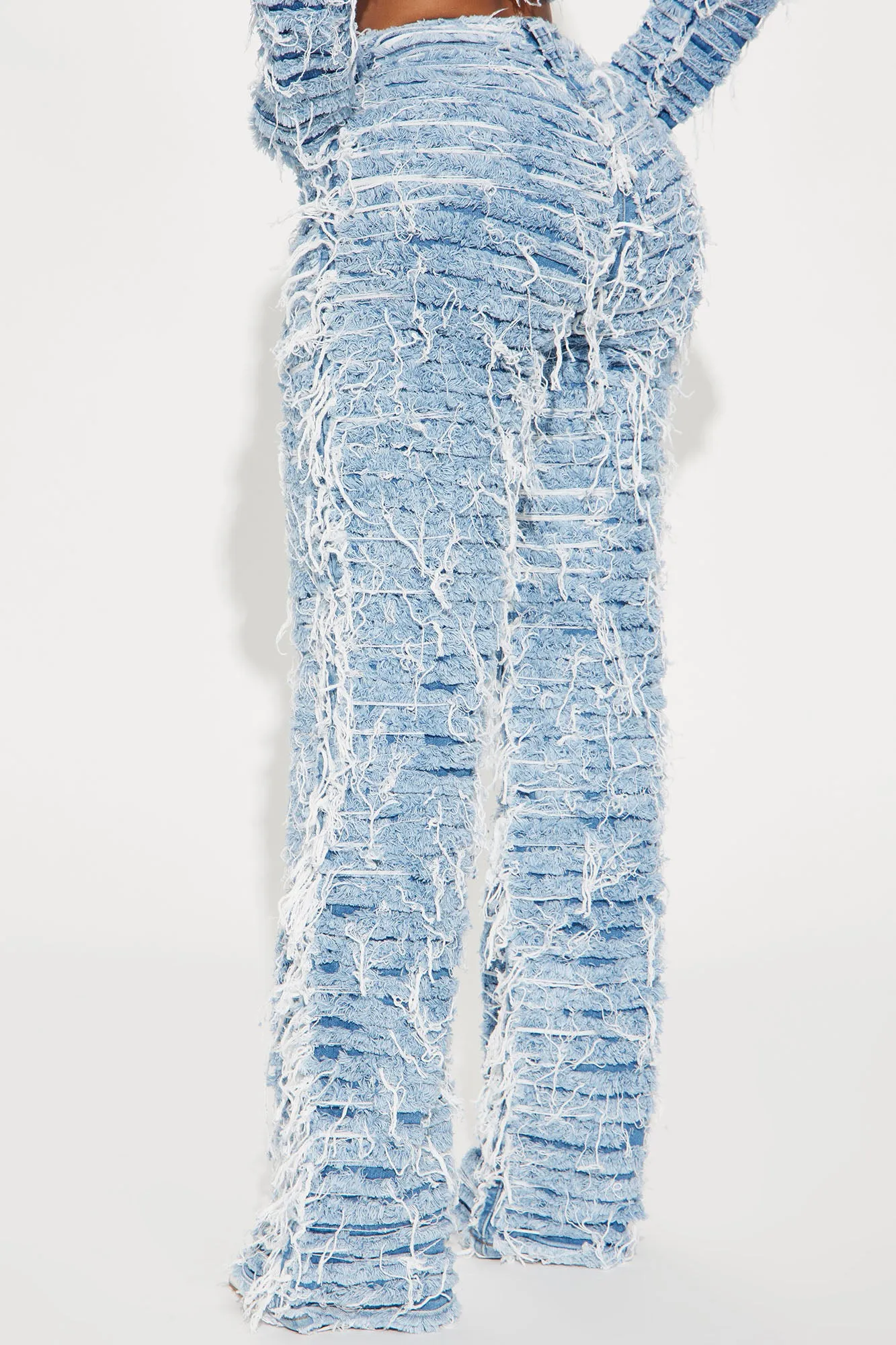 Courtside Deux Stretch Straight Leg Jeans - Light Wash sold by Fashion Nova product image thumbnail 3