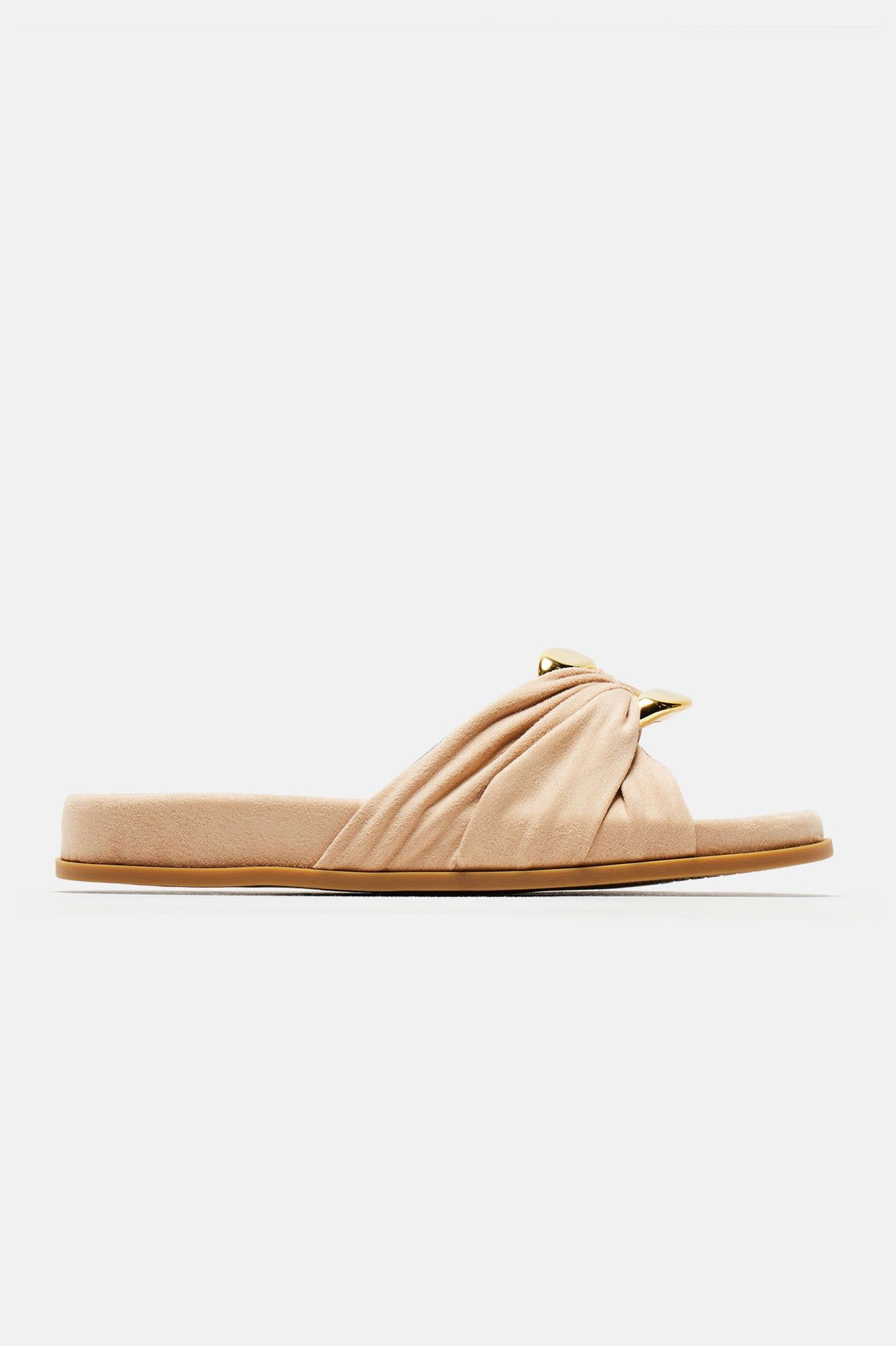 Forever My Favorite Flat Sandals - Beige sold by Fashion Nova product image thumbnail 3