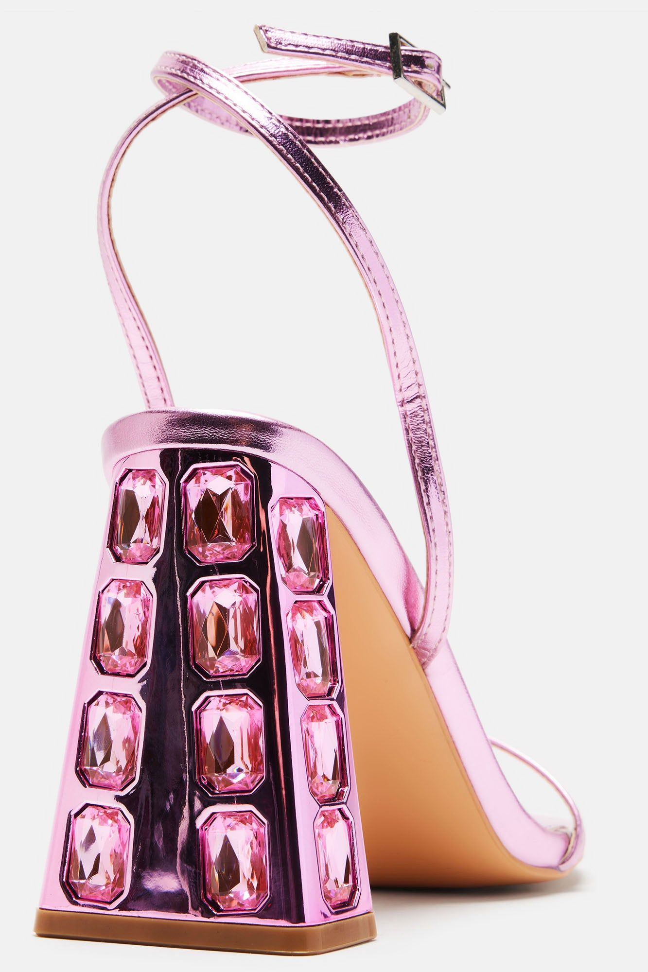 I Mean It Heeled Sandals - Pink sold by Fashion Nova product image thumbnail 2