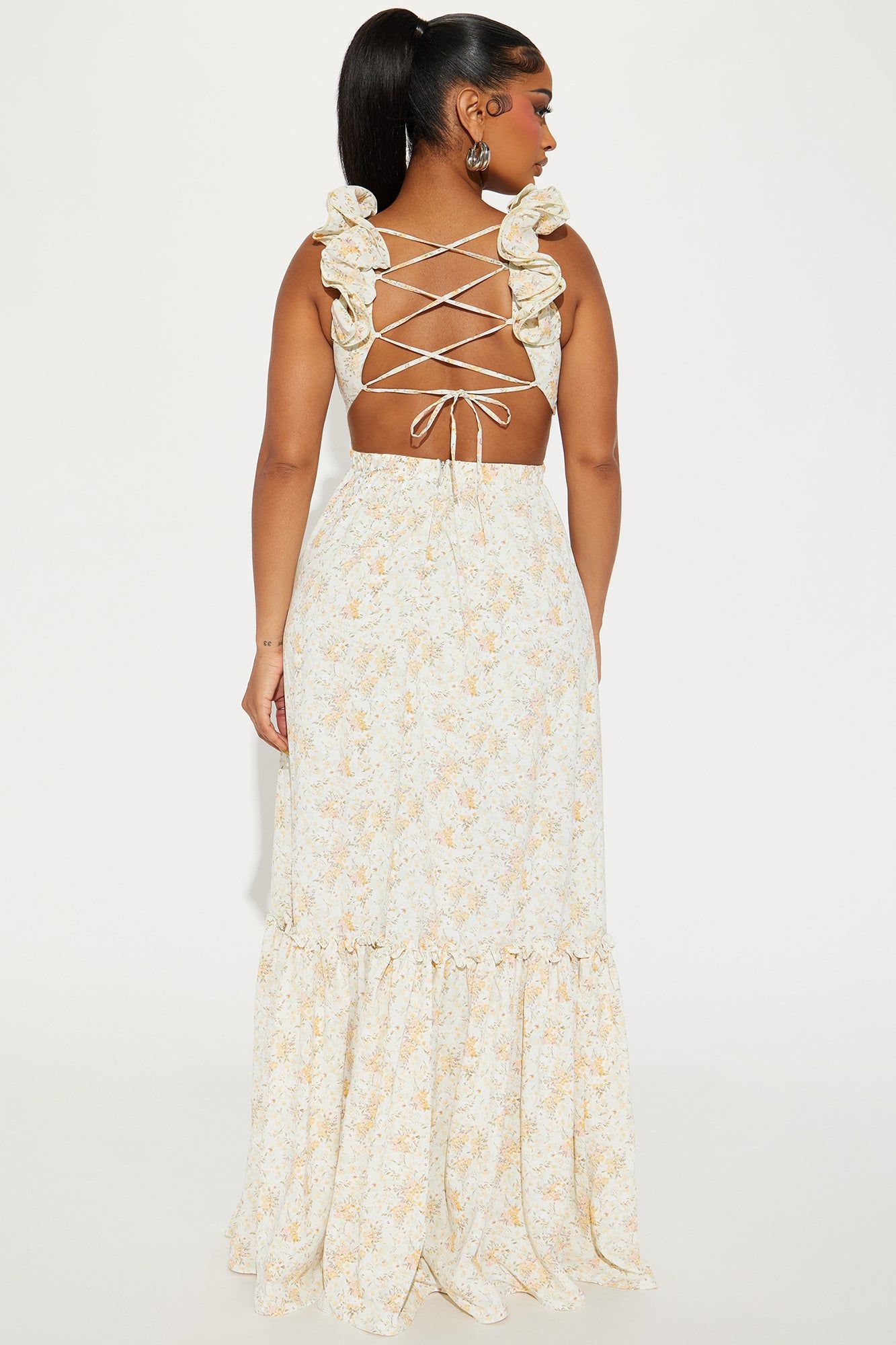 Lana Floral Maxi Dress - Sage sold by Fashion Nova product image thumbnail 3