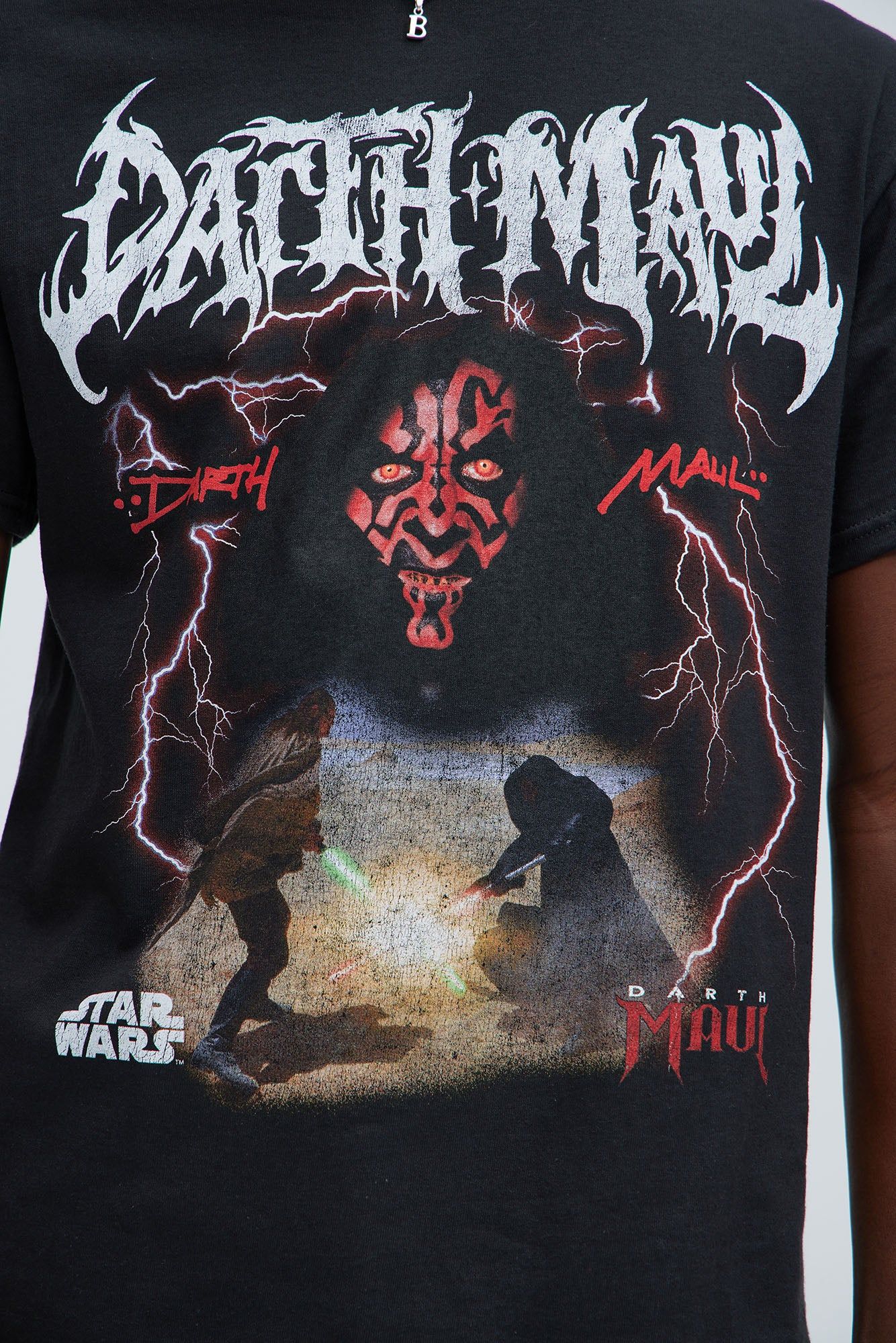 Star Wars Fight Till The End Short Sleeve Tee - Black sold by Fashion Nova product image thumbnail 3