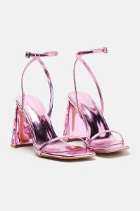 I Mean It Heeled Sandals - Pink sold by Fashion Nova